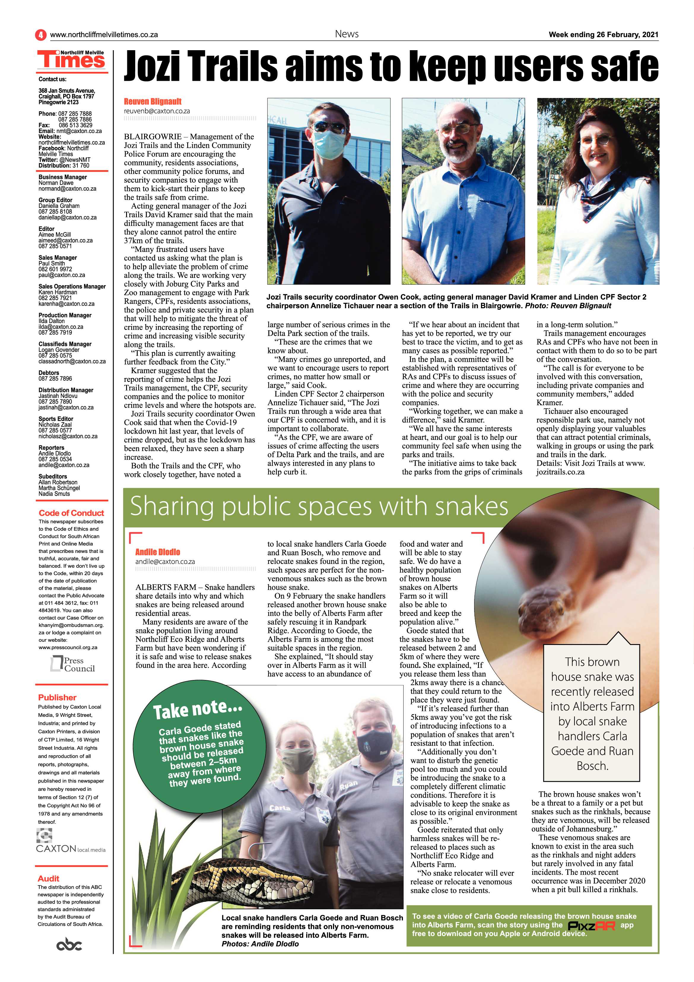 Northcliff Melville Times 26 February 2021 page 4