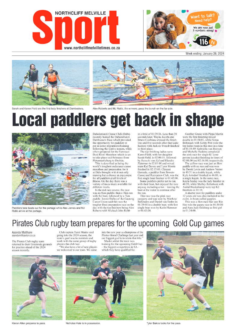Northcliff Melville Times 26 January 2024 page 12