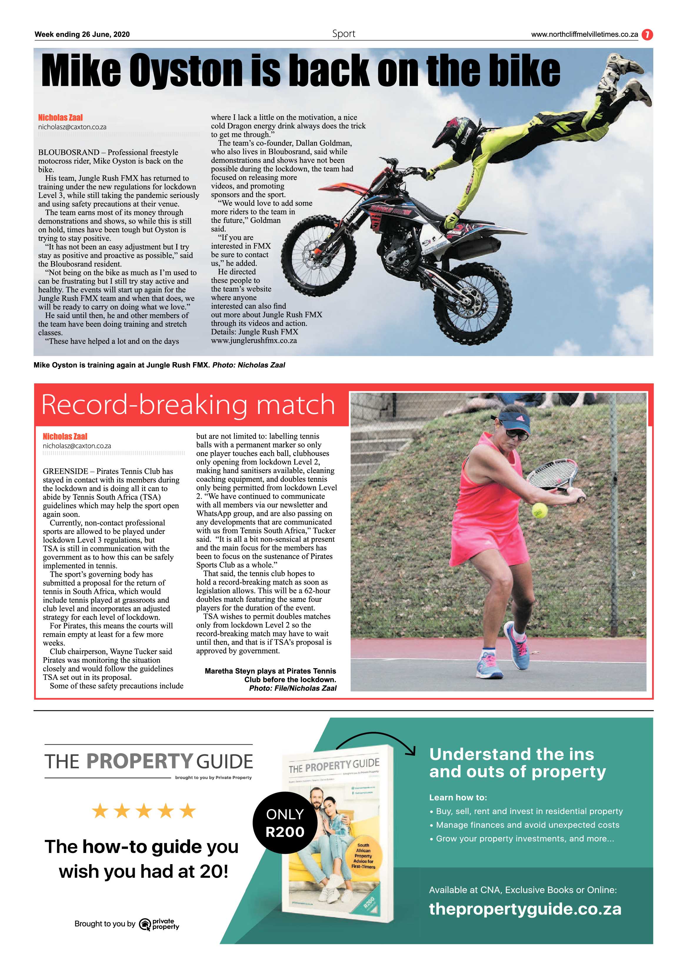 Northcliff Melville Times 26 June 2020 page 7