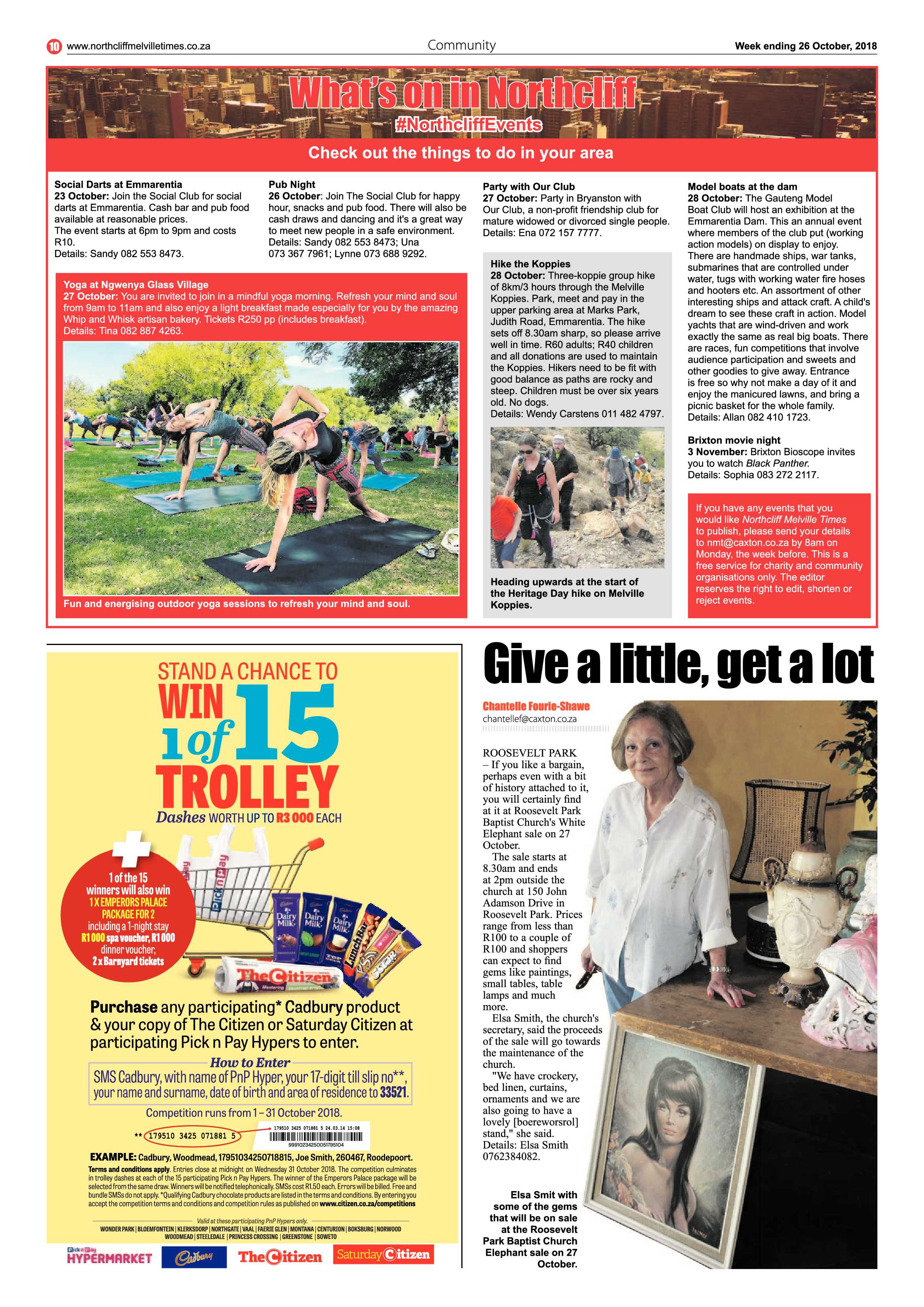 Northcliff Melville Times 26 October 2018 page 10