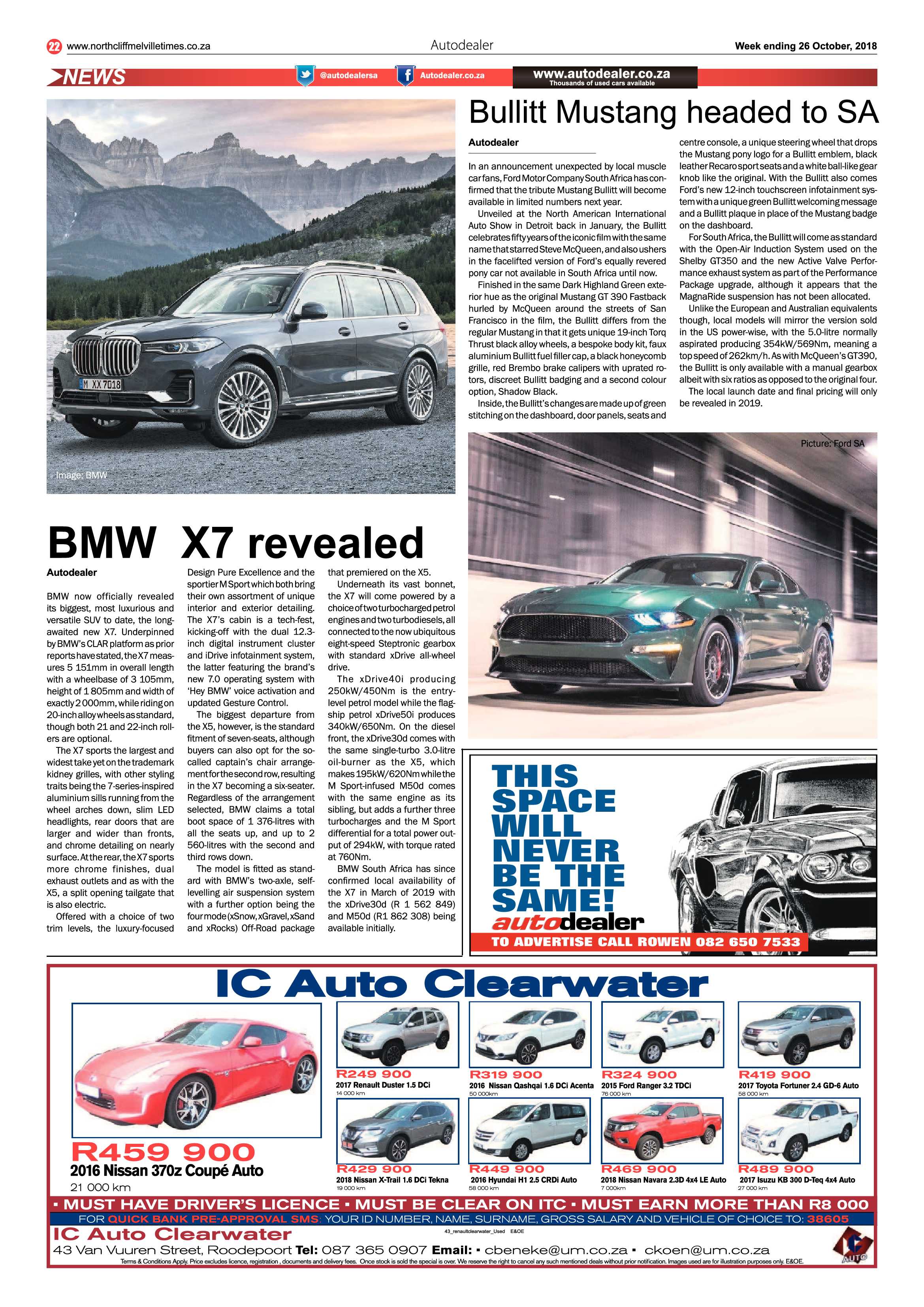 Northcliff Melville Times 26 October 2018 page 22