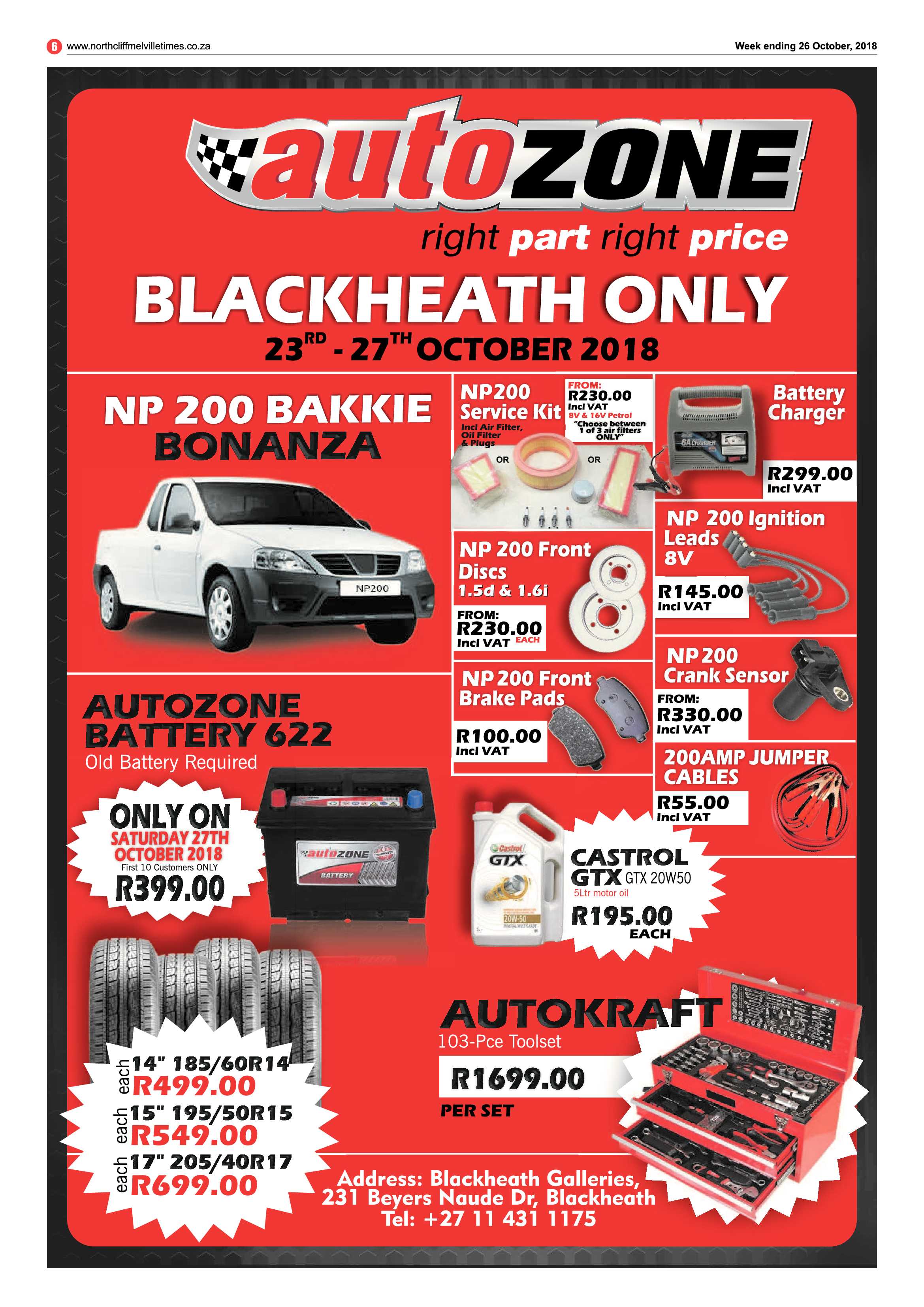Northcliff Melville Times 26 October 2018 page 6