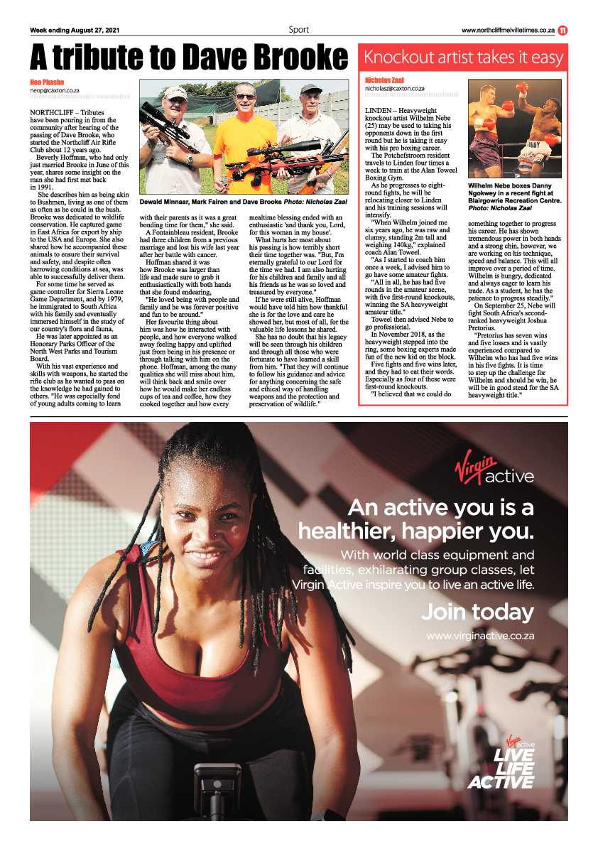 Northcliff Melville Times  27 August 2021 page 11