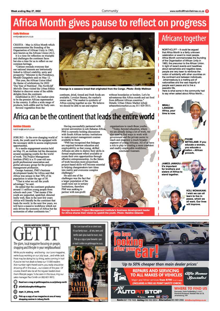 Northcliff Melville Times 27 May 2022 page 7