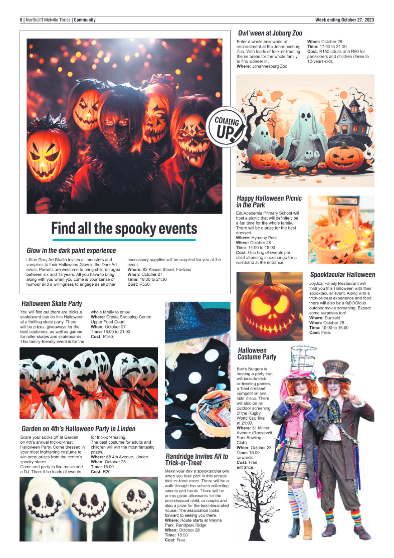 Northcliff Melville Times 27 October 2023 page 8