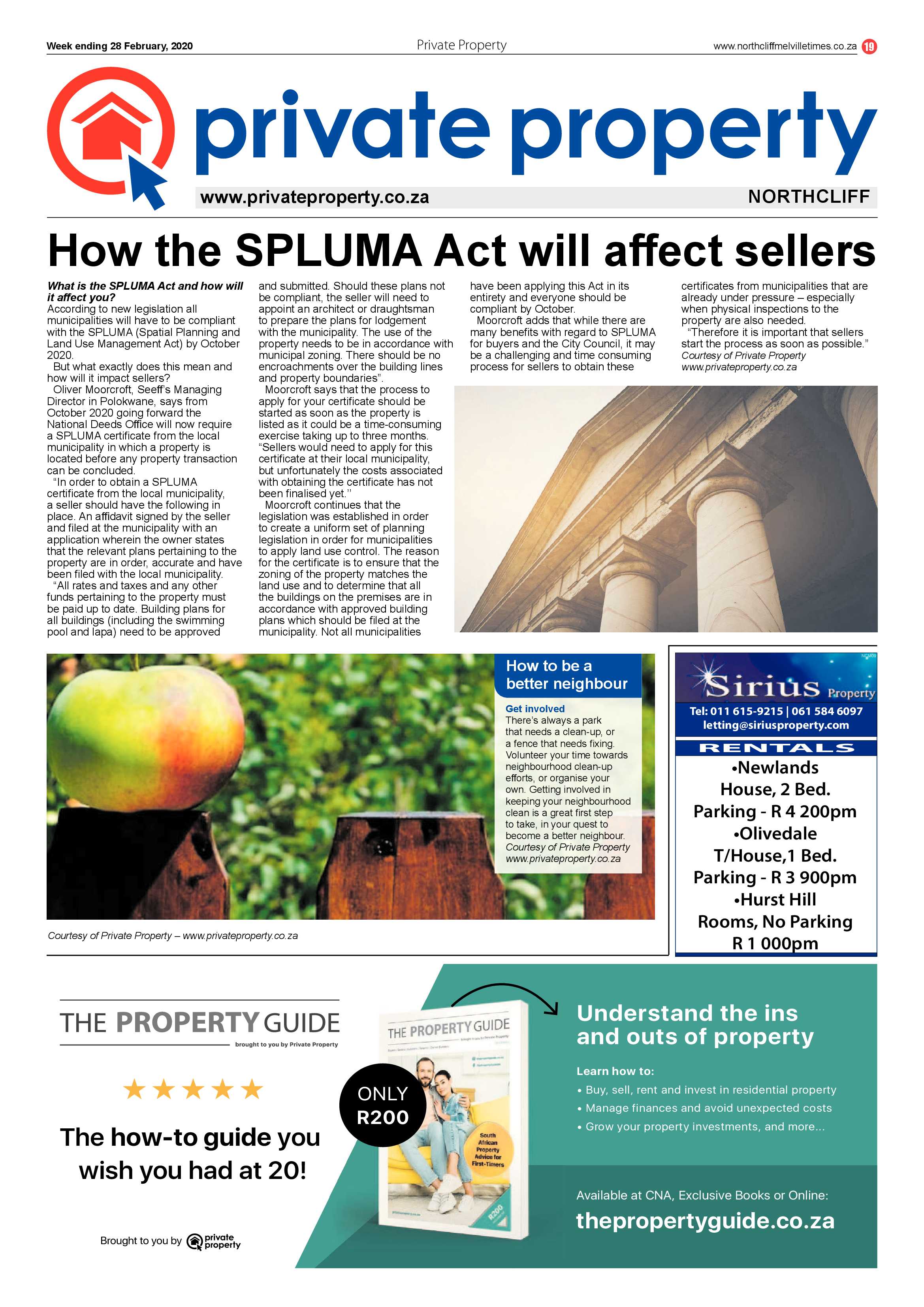 Northcliff Melville Times 28 February 2020 page 19