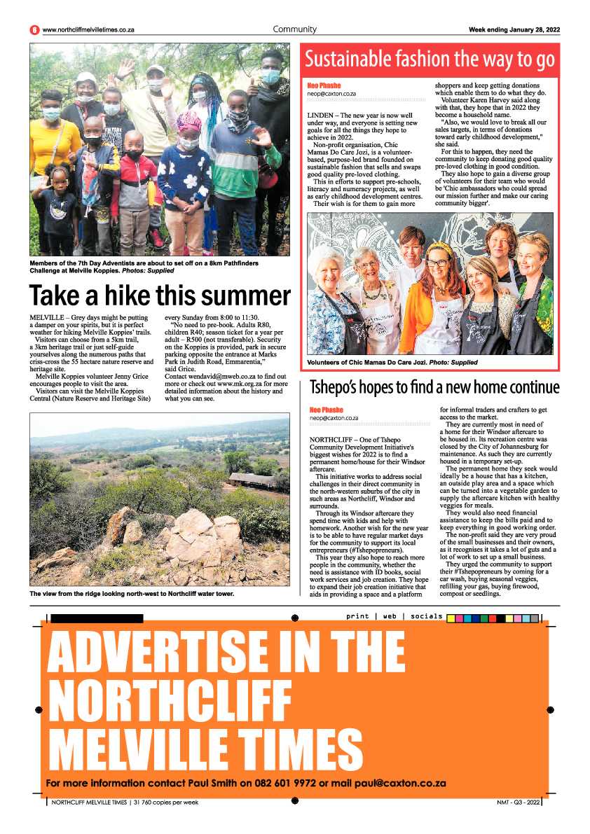 Northcliff Melville Times 28 January 2022 page 6