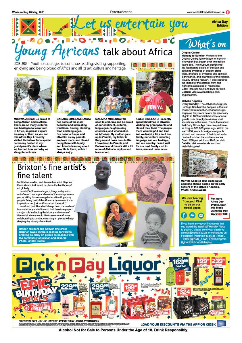 Northcliff Melville Times 28 May 2021 page 9