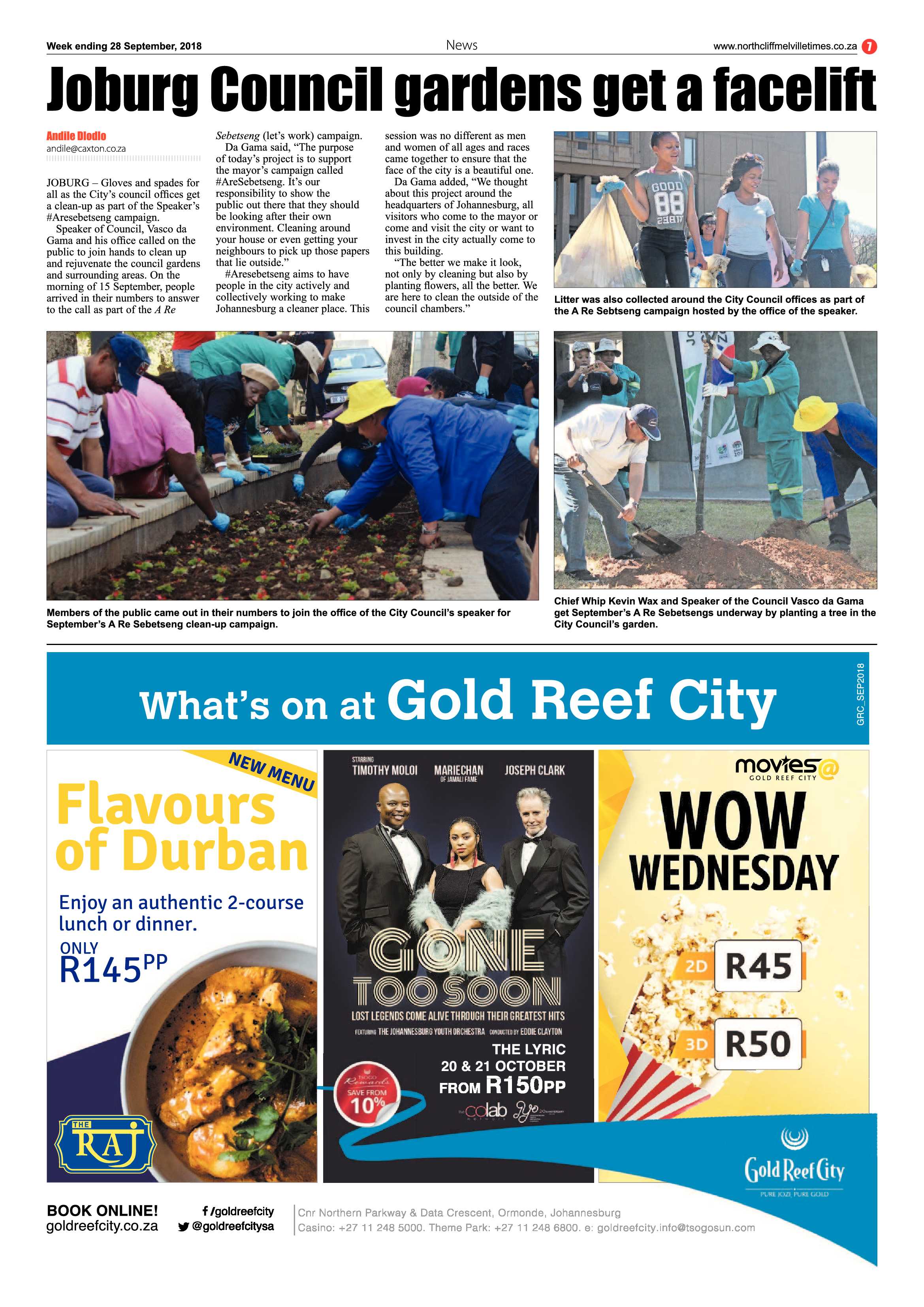 Northcliff Melville Times 28 September 2018 page 7