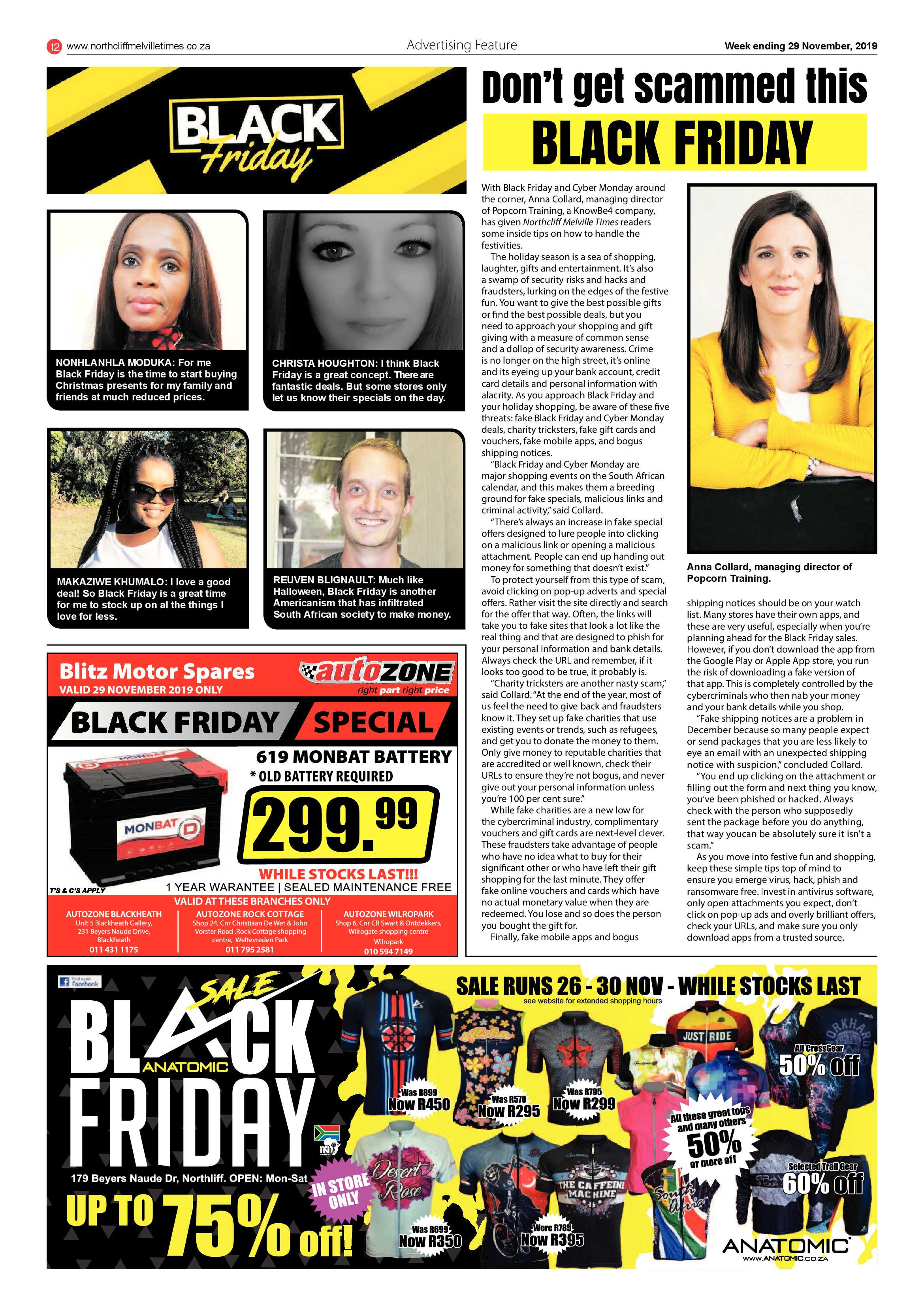 Northcliff Melville Time 29 November 2019 page 12