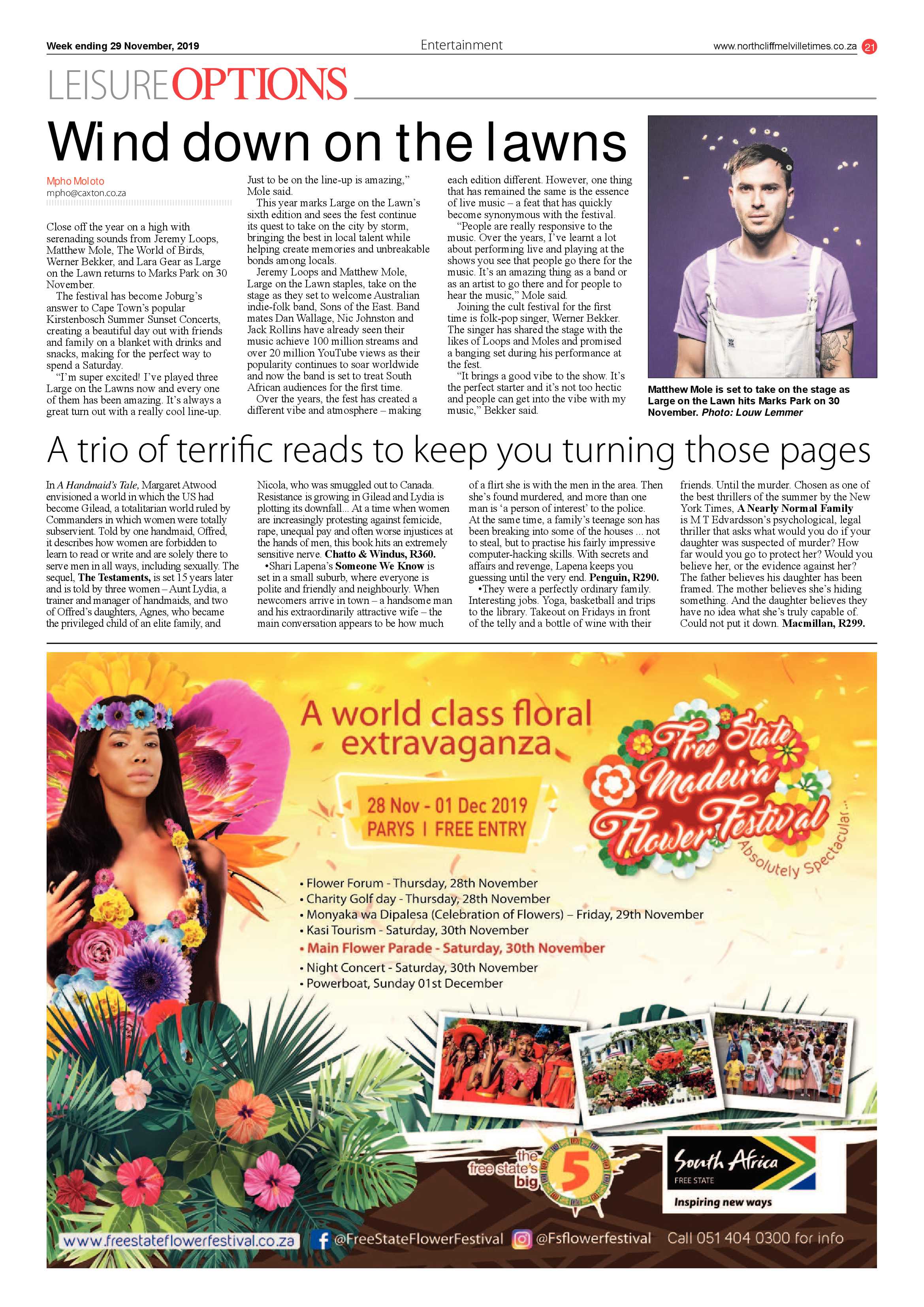 Northcliff Melville Time 29 November 2019 page 21
