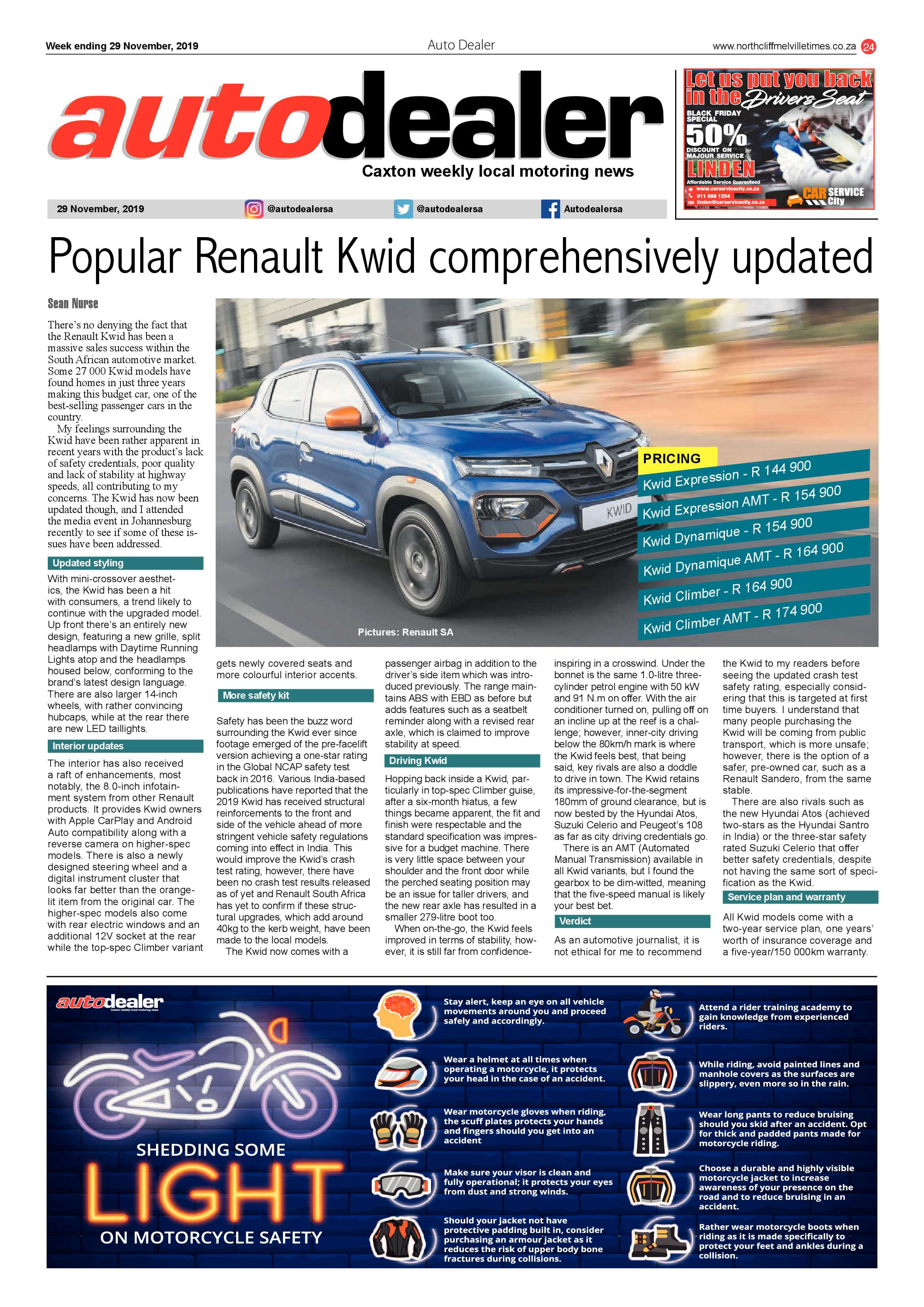 Northcliff Melville Time 29 November 2019 page 24