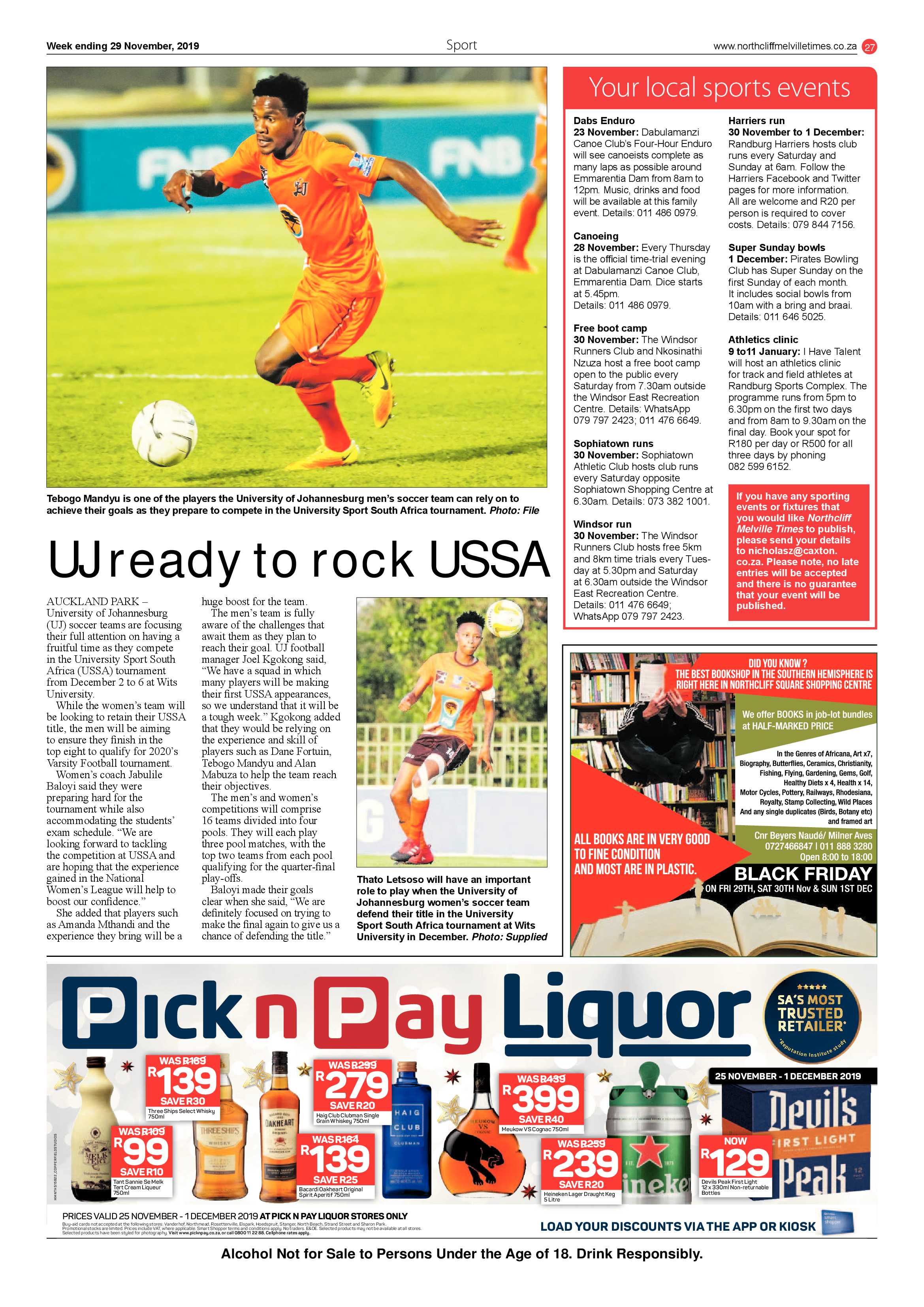 Northcliff Melville Time 29 November 2019 page 27