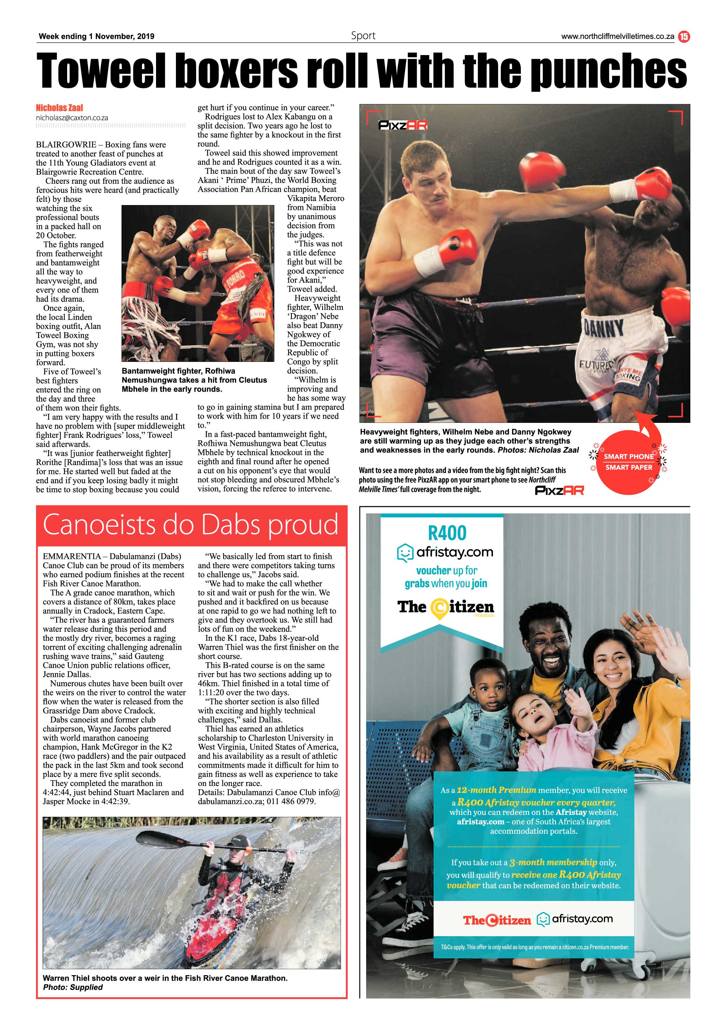 Northcliff Melville Times 29 October, 2019 page 15