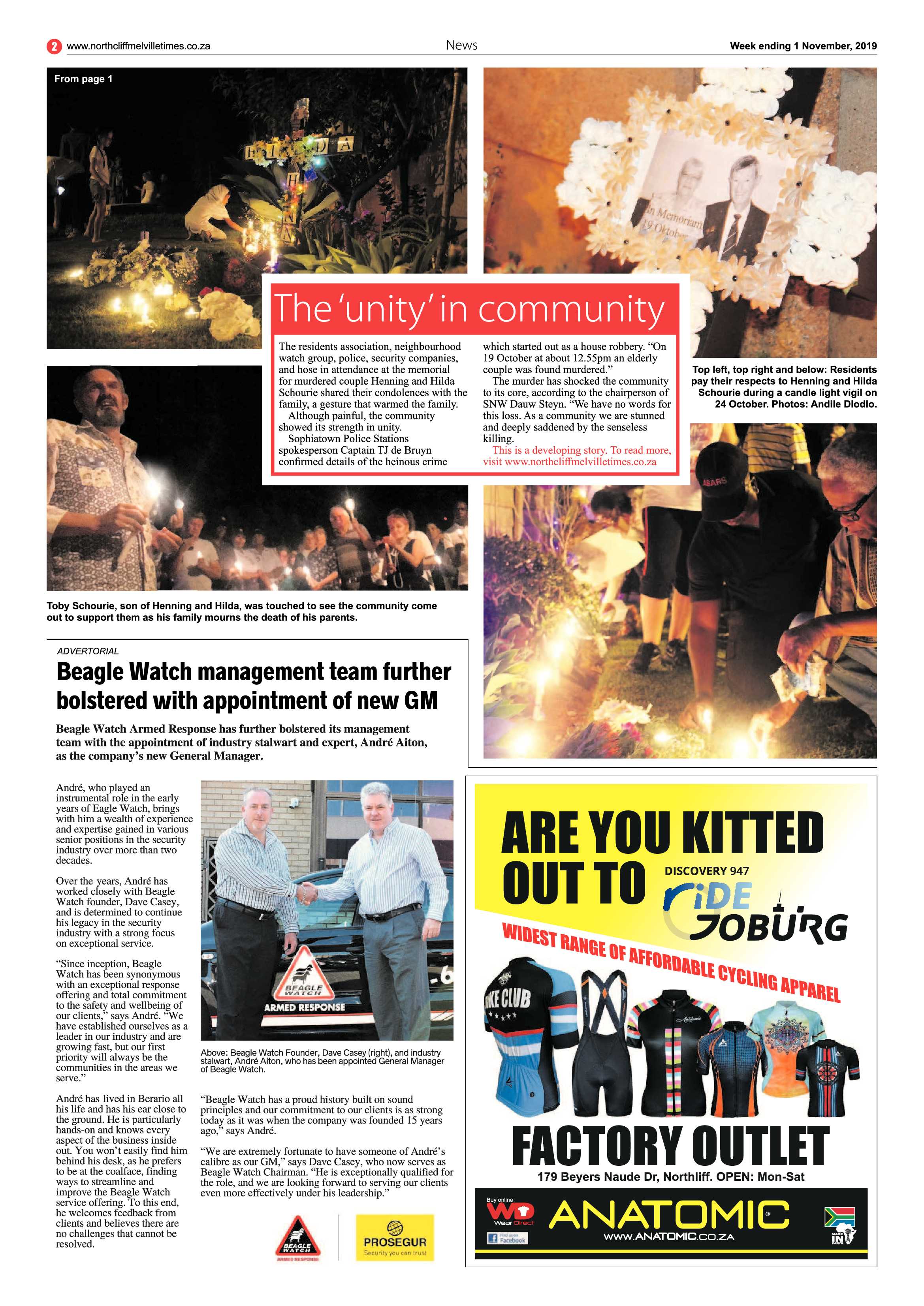 Northcliff Melville Times 29 October, 2019 page 2