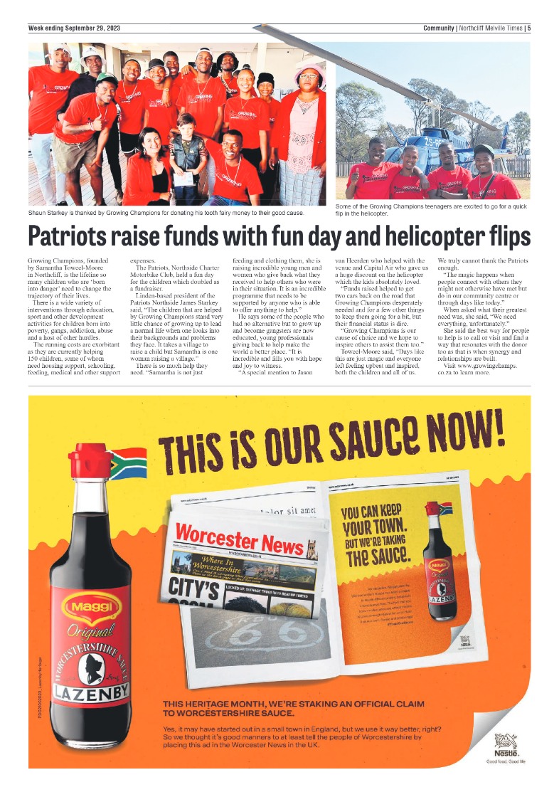 Northcliff Melville Times 29 September 2023 page 5