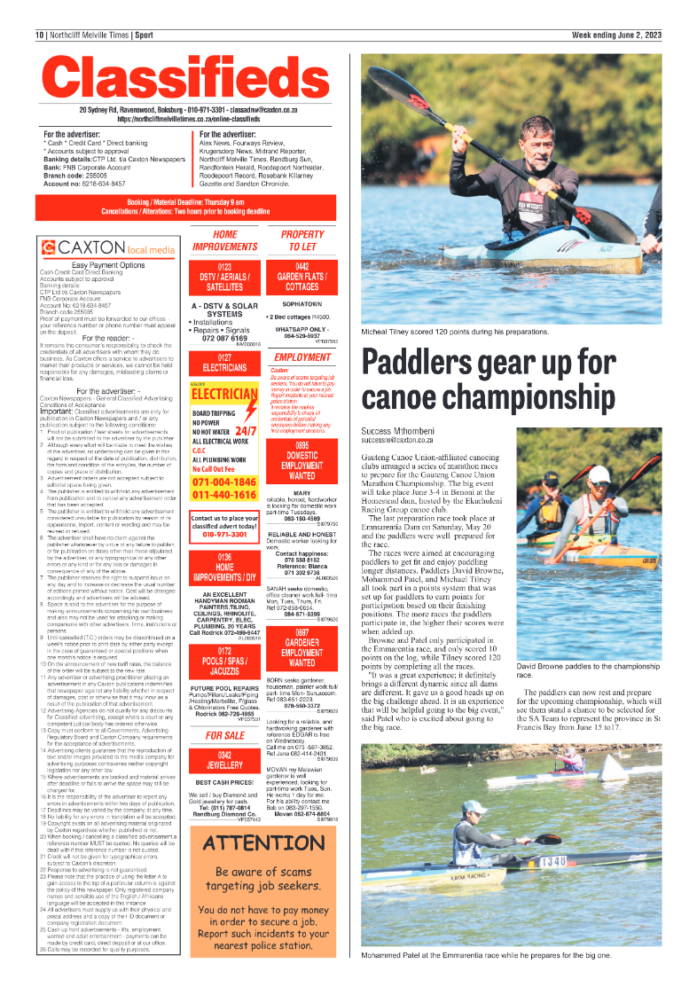 Northcliff Melville Times 2 June 2023 page 10