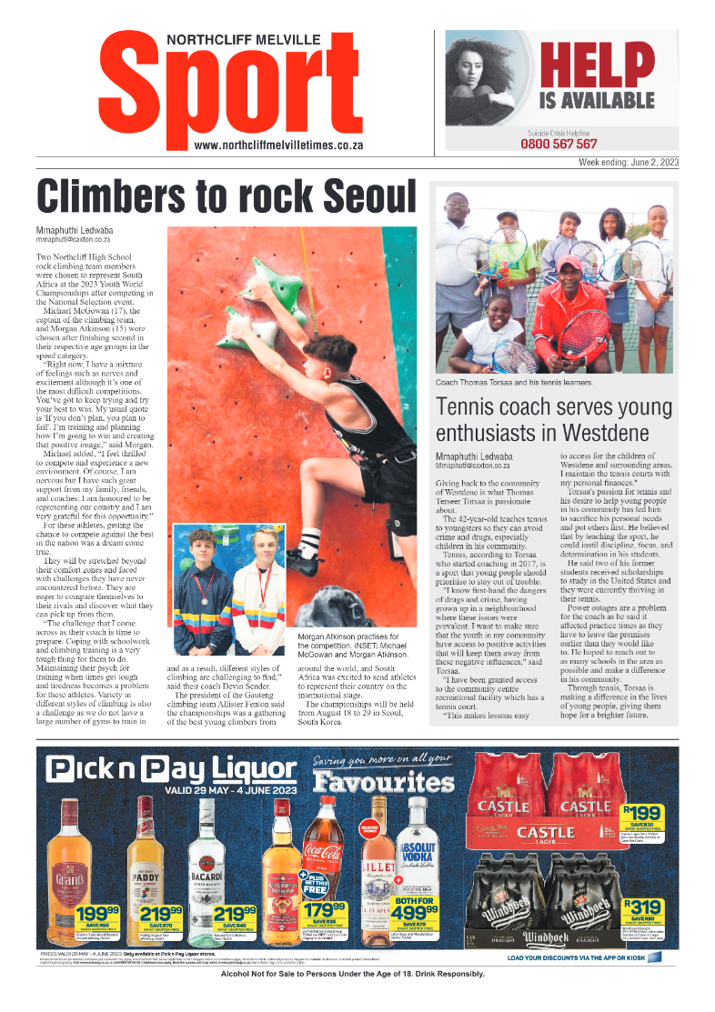 Northcliff Melville Times 2 June 2023 page 12