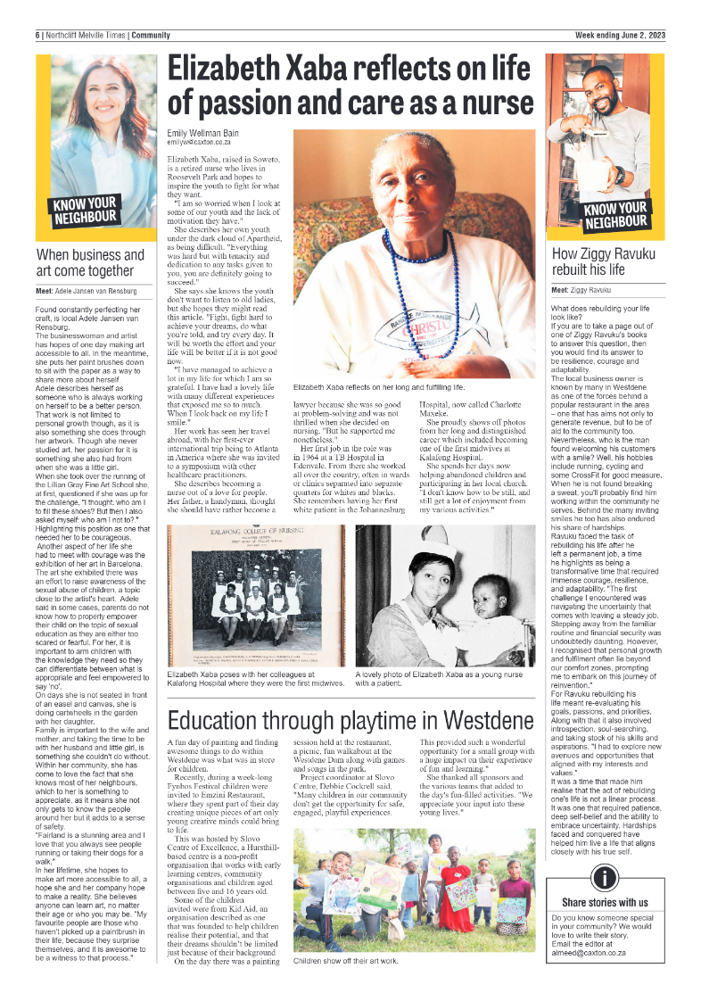 Northcliff Melville Times 2 June 2023 page 6