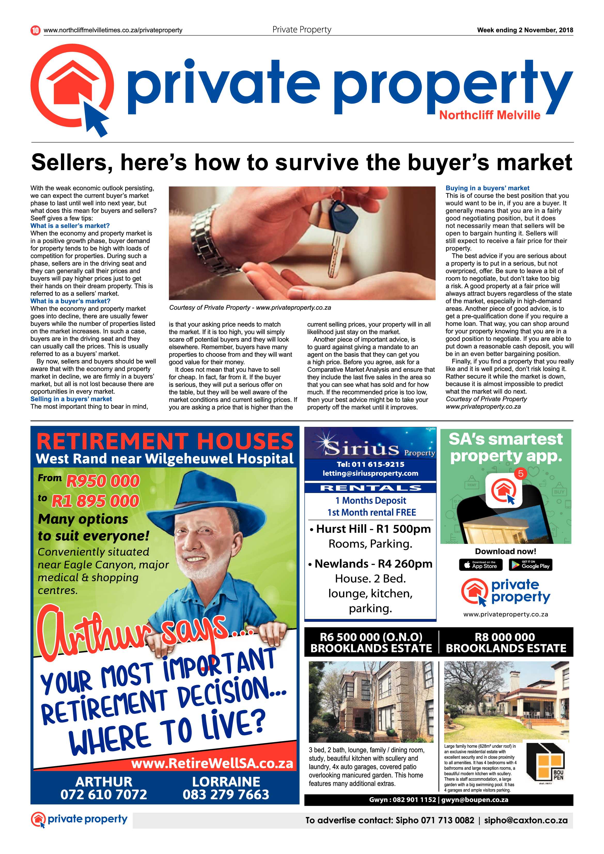 Northcliff Melville Times 2 November 2018 page 10