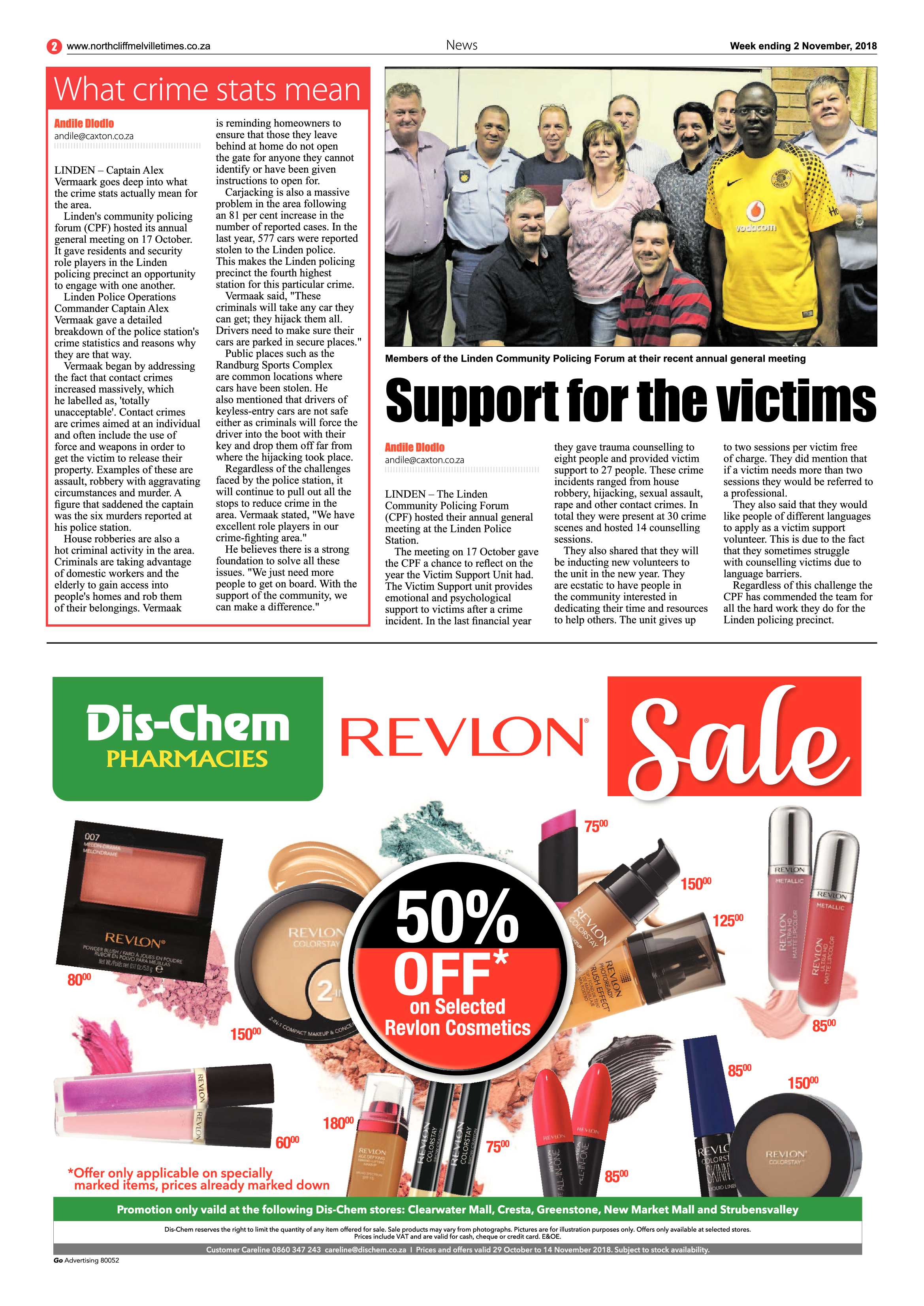 Northcliff Melville Times 2 November 2018 page 2