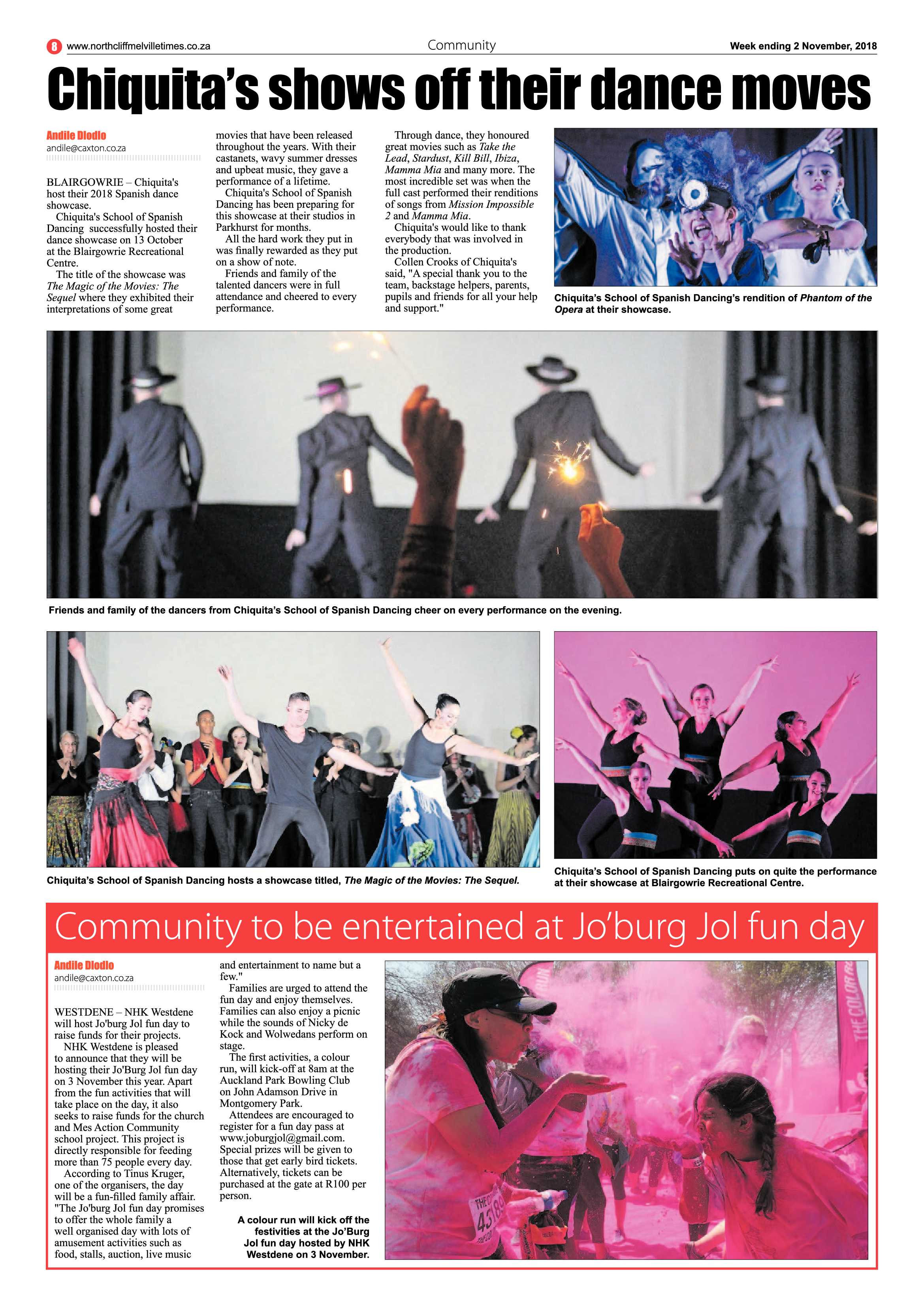 Northcliff Melville Times 2 November 2018 page 8