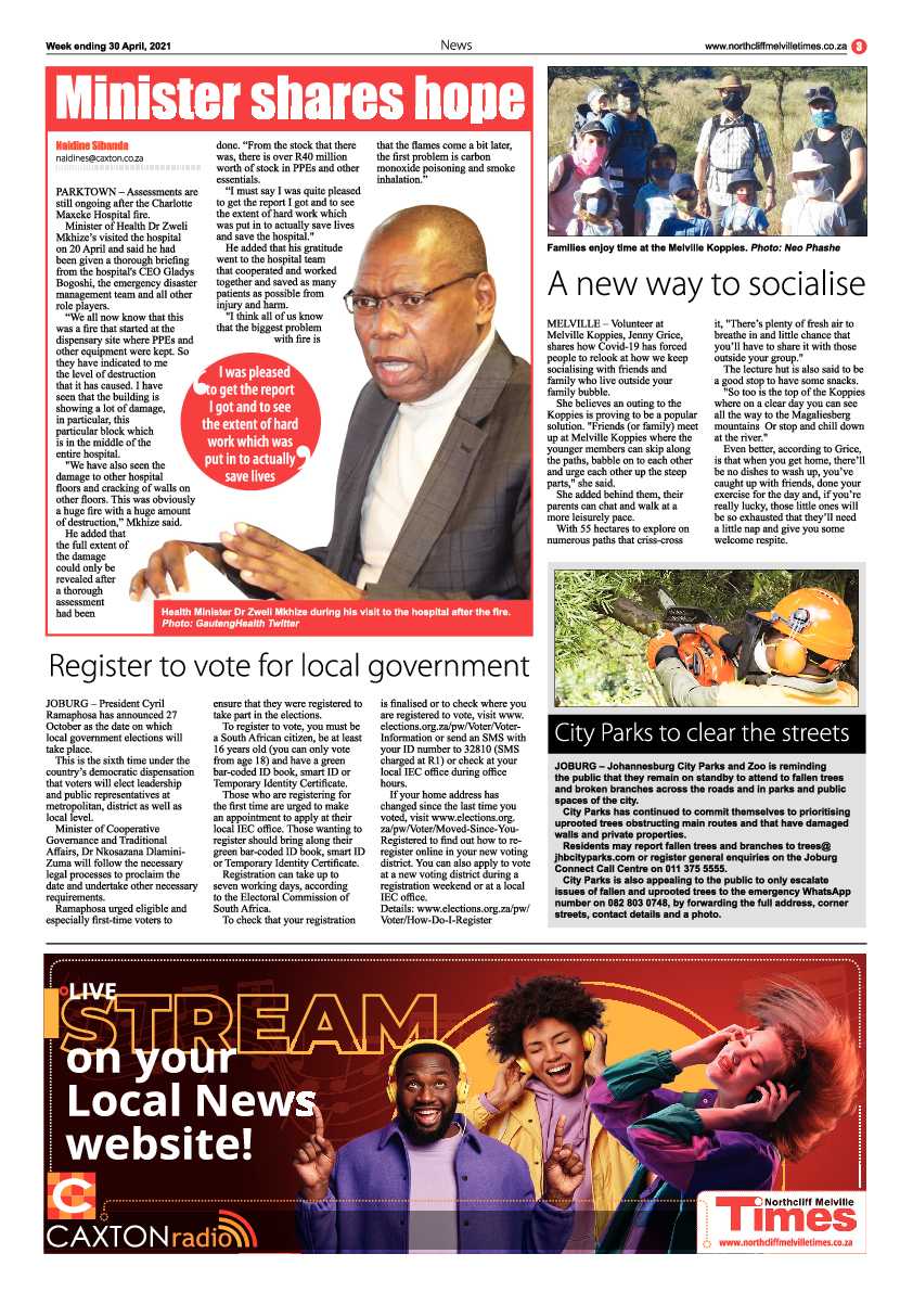 Northcliff Melville Times 30 April 2021 page 3