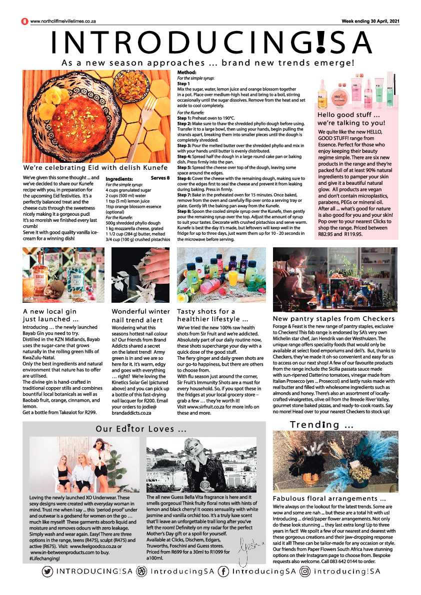 Northcliff Melville Times 30 April 2021 page 6