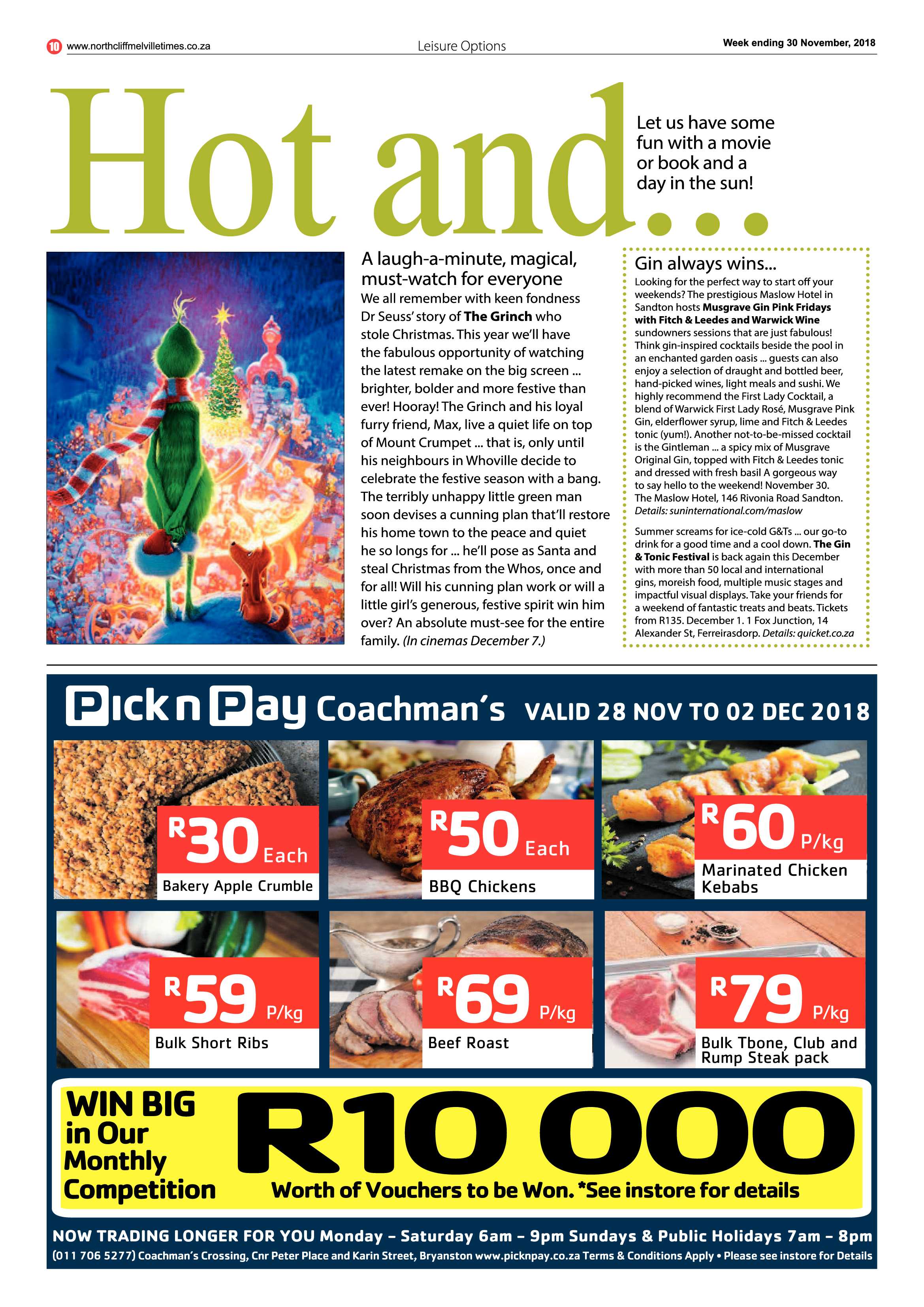 Northcliff Melville Times 30 November 2018 page 10