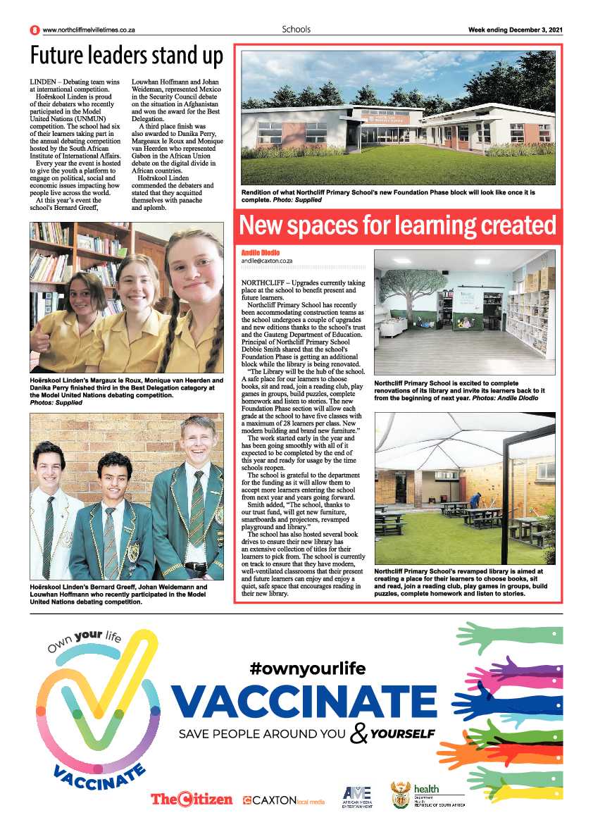 Northcliff Melville Times 03 December  2021 page 8