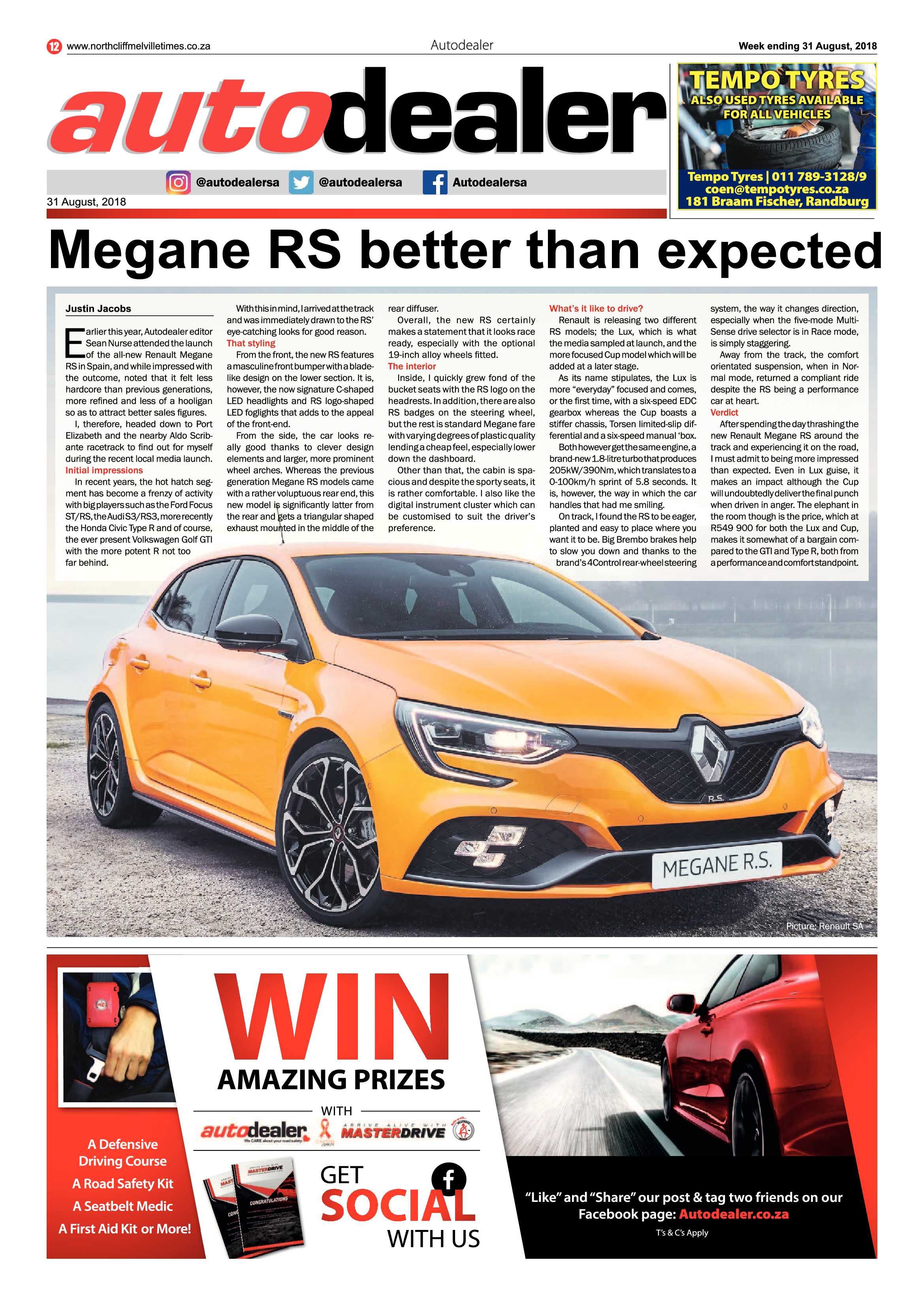 Northcliff Melville Times 31 August 2018 page 12