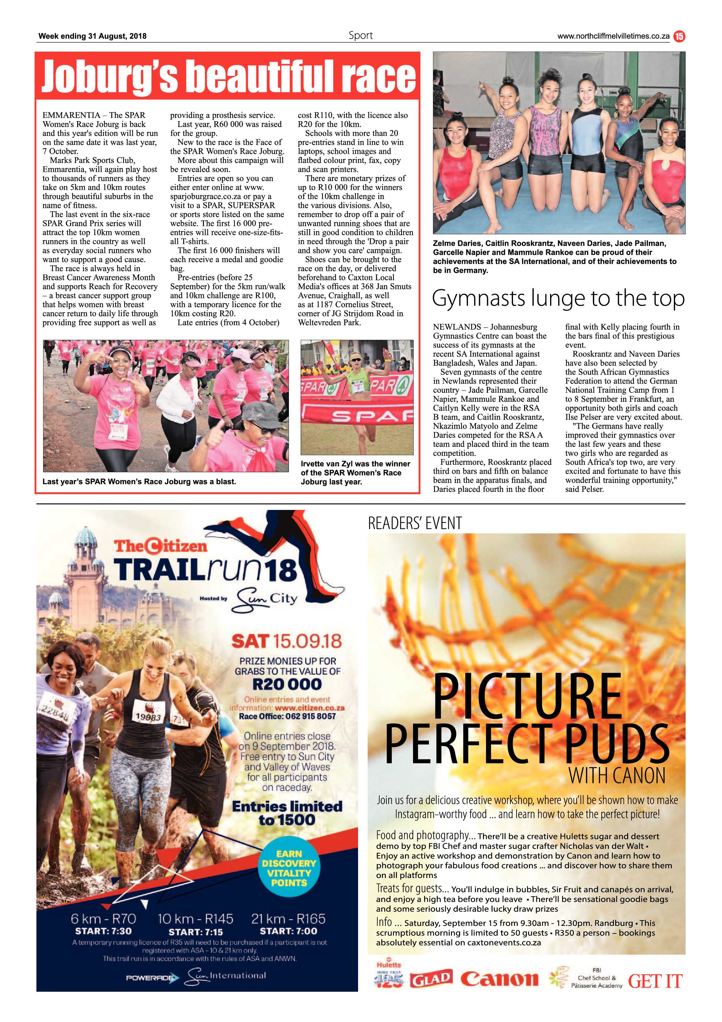 Northcliff Melville Times 31 August 2018 page 15