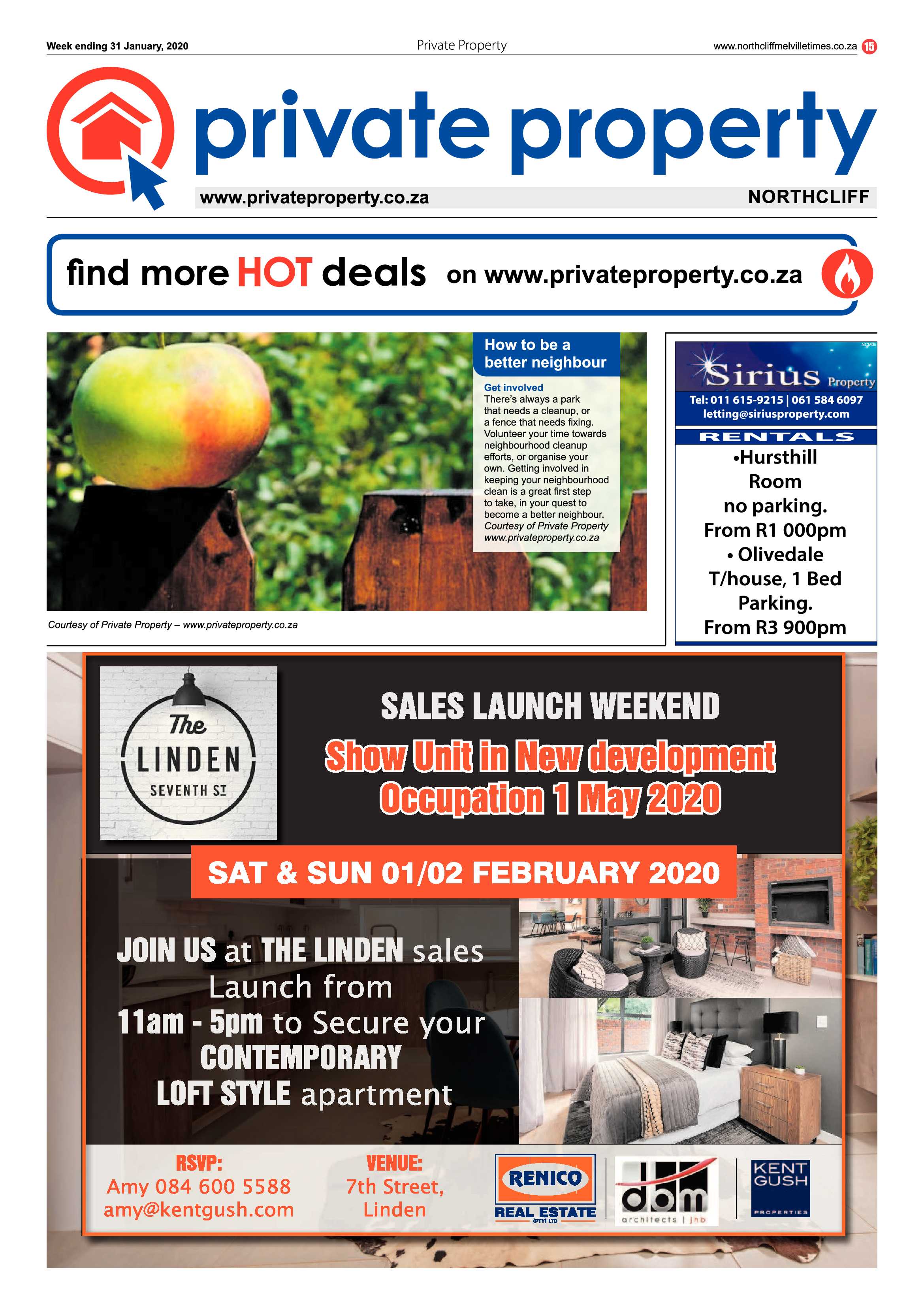 Northcliff Melville Times 31 January 2020 page 15