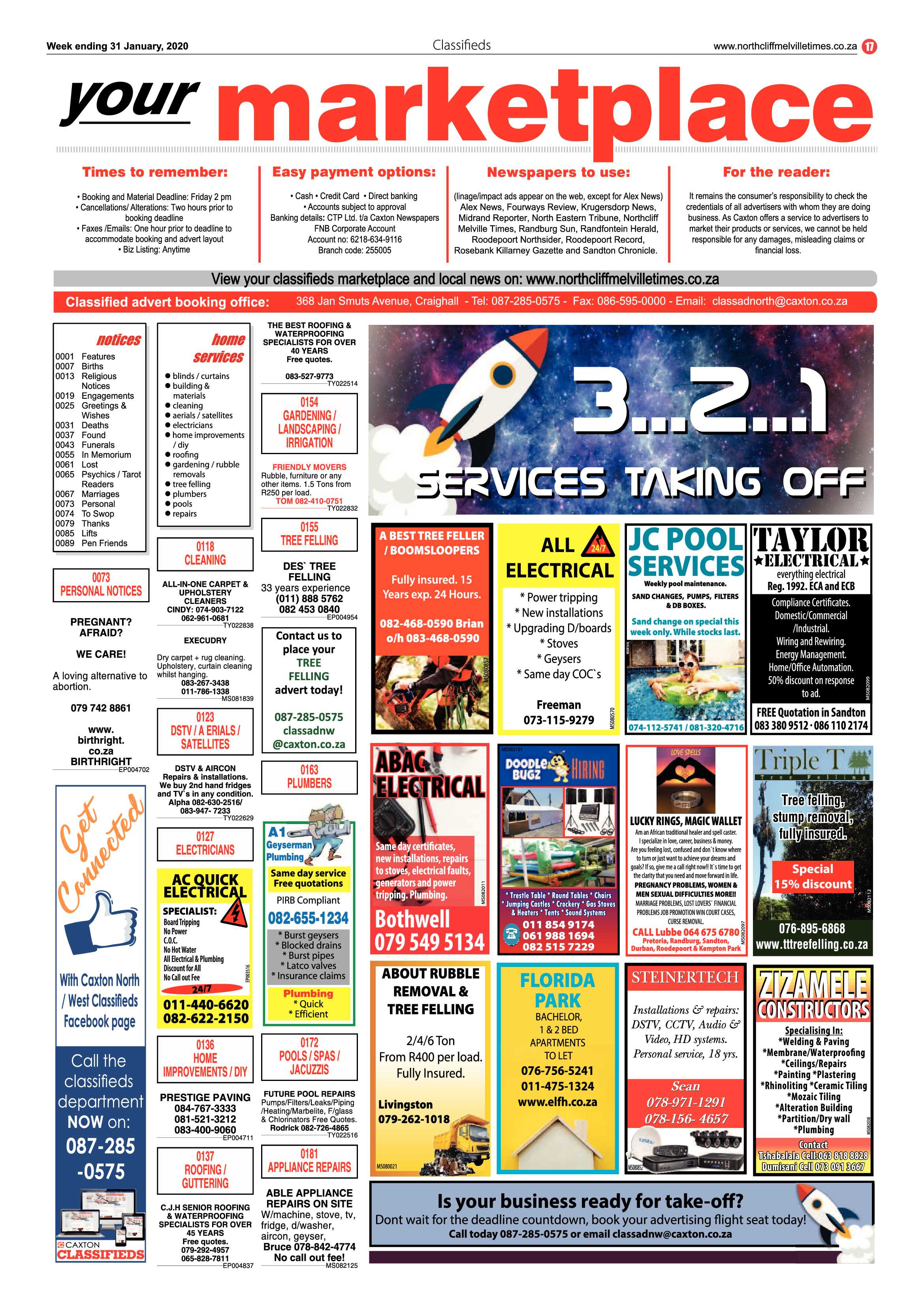 Northcliff Melville Times 31 January 2020 page 17