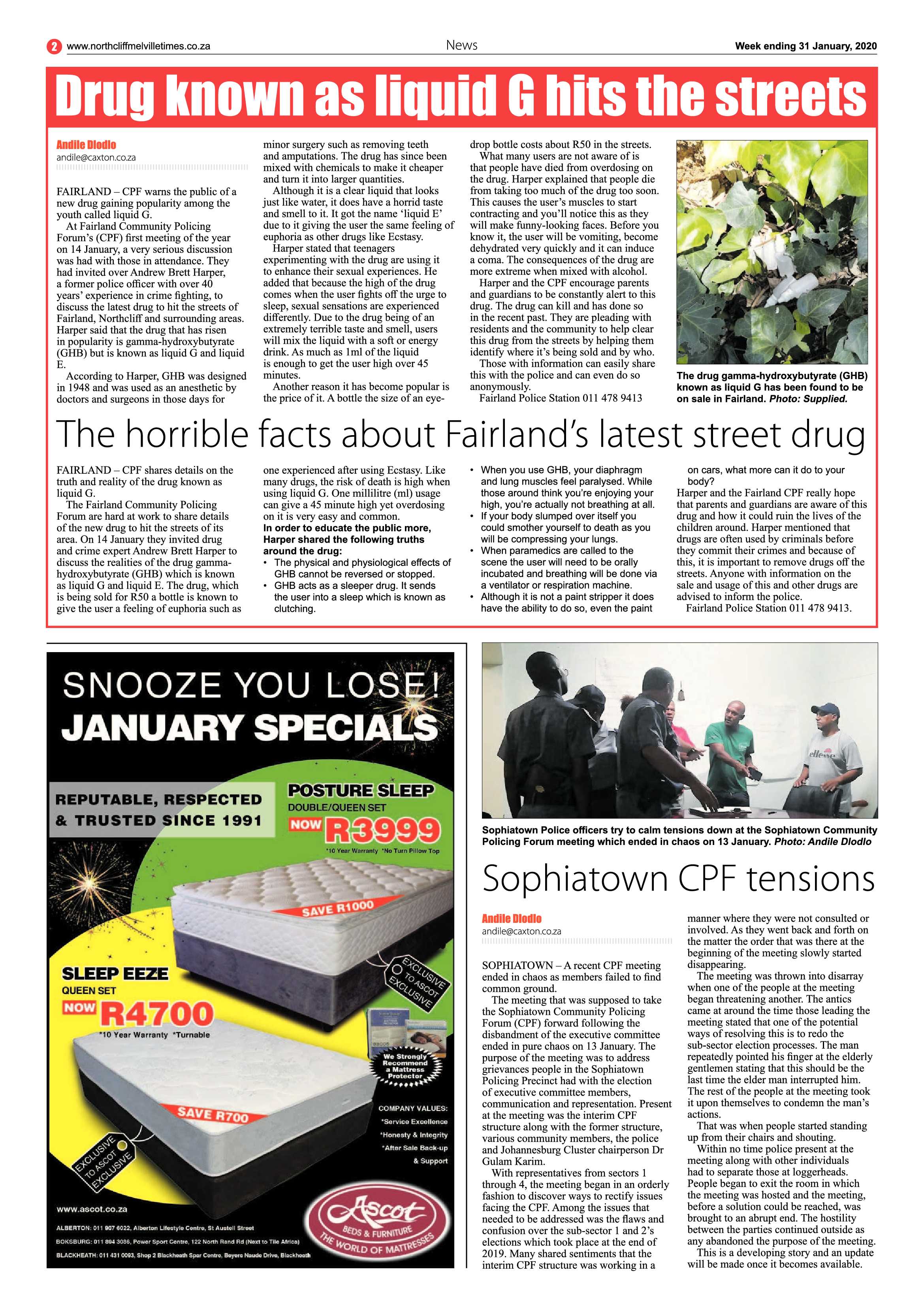 Northcliff Melville Times 31 January 2020 page 2