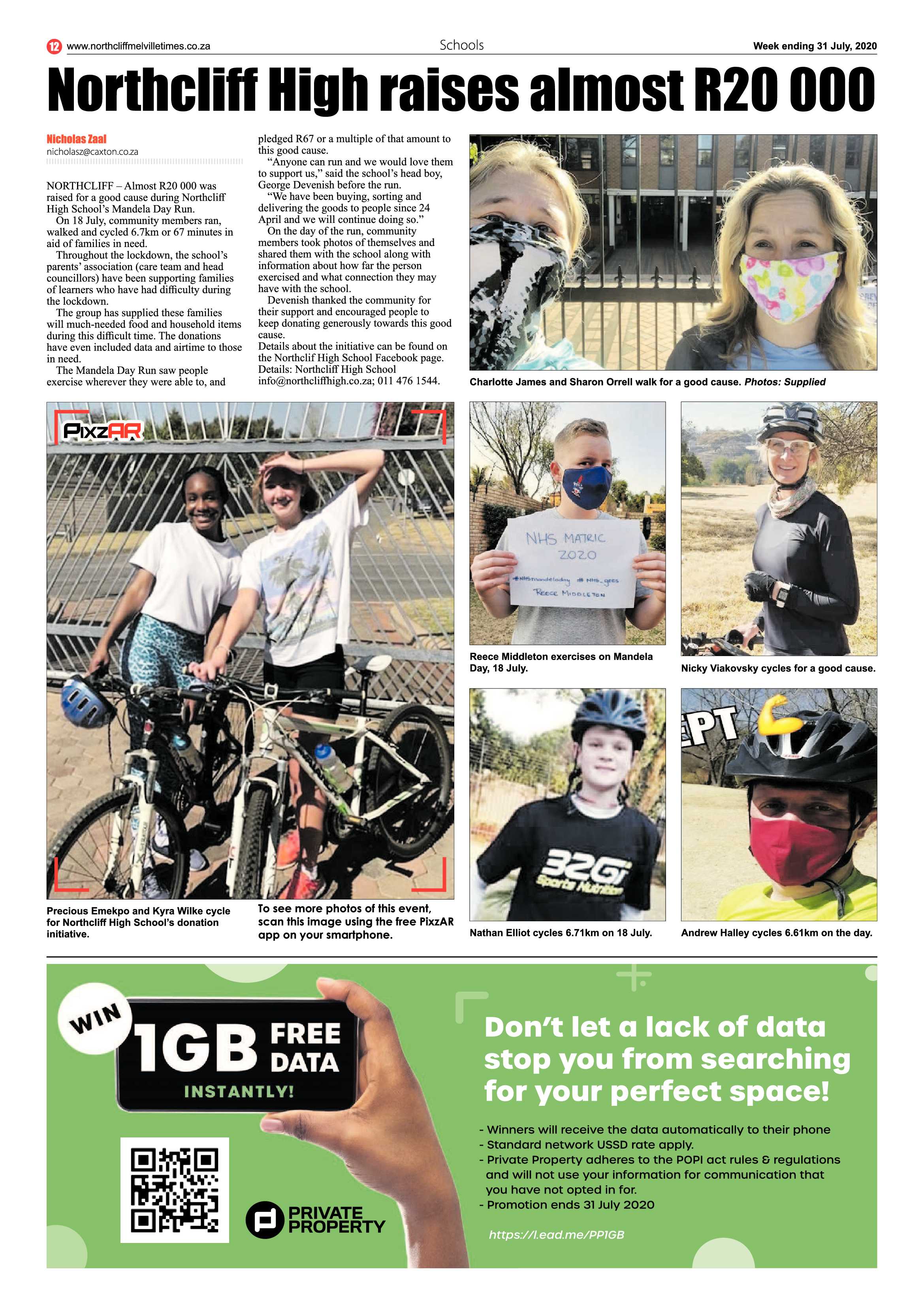 Northcliff Melville Times 31 July 2020 page 12