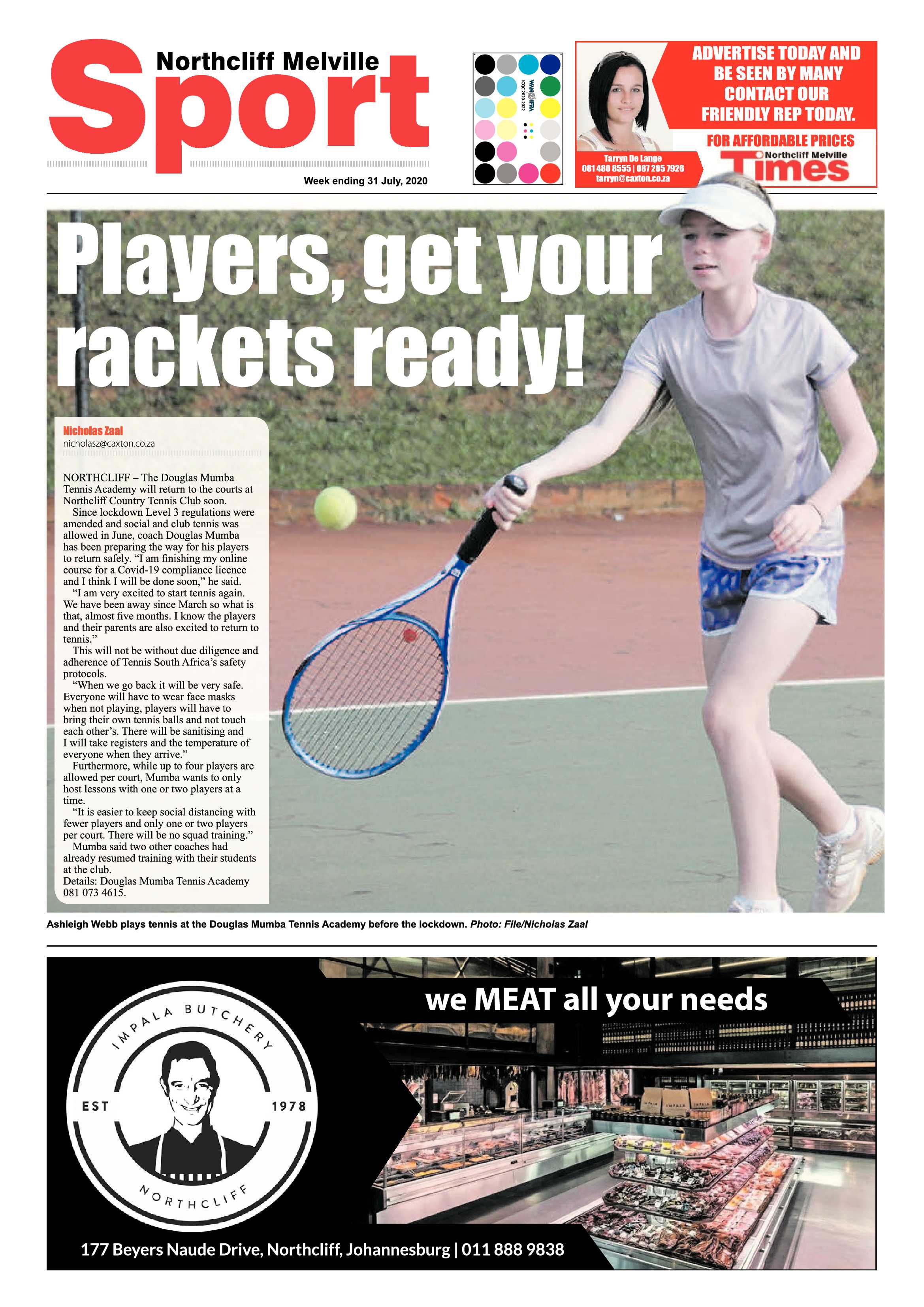 Northcliff Melville Times 31 July 2020 page 16