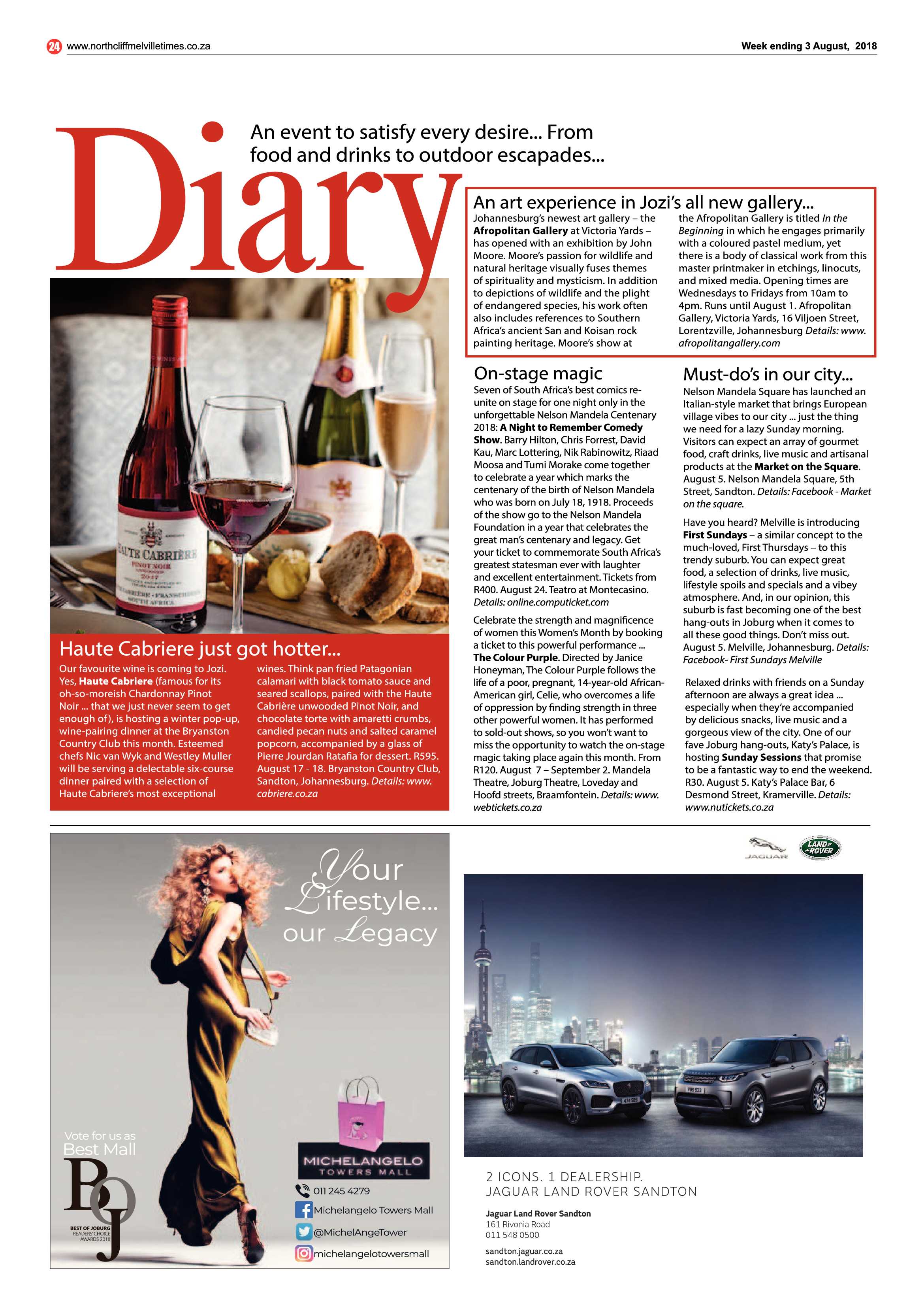 Northcliff Melville Times 3 August 2018 page 24