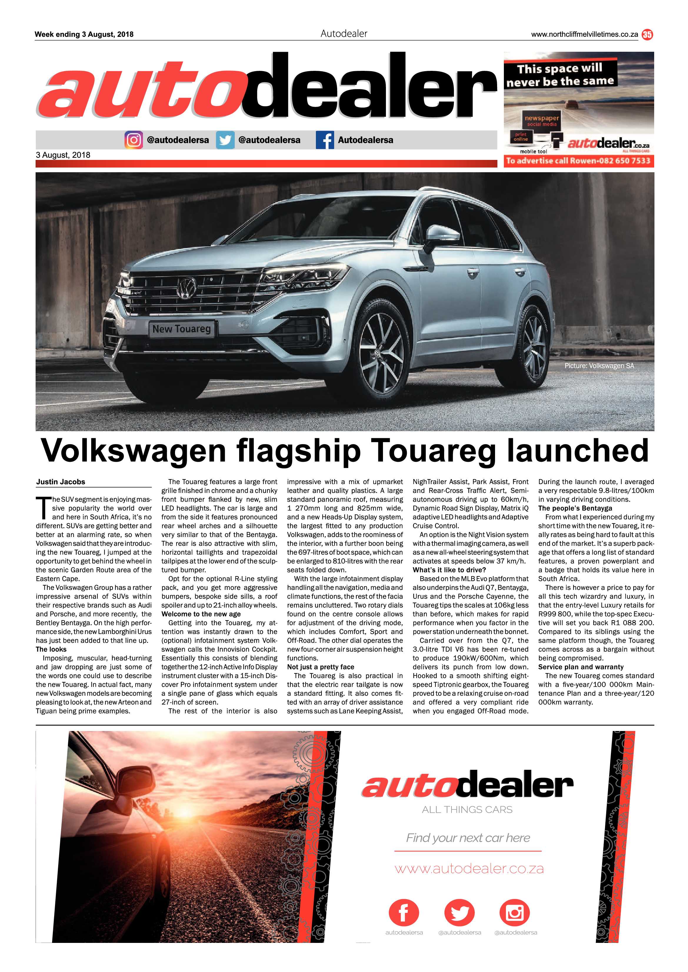 Northcliff Melville Times 3 August 2018 page 35