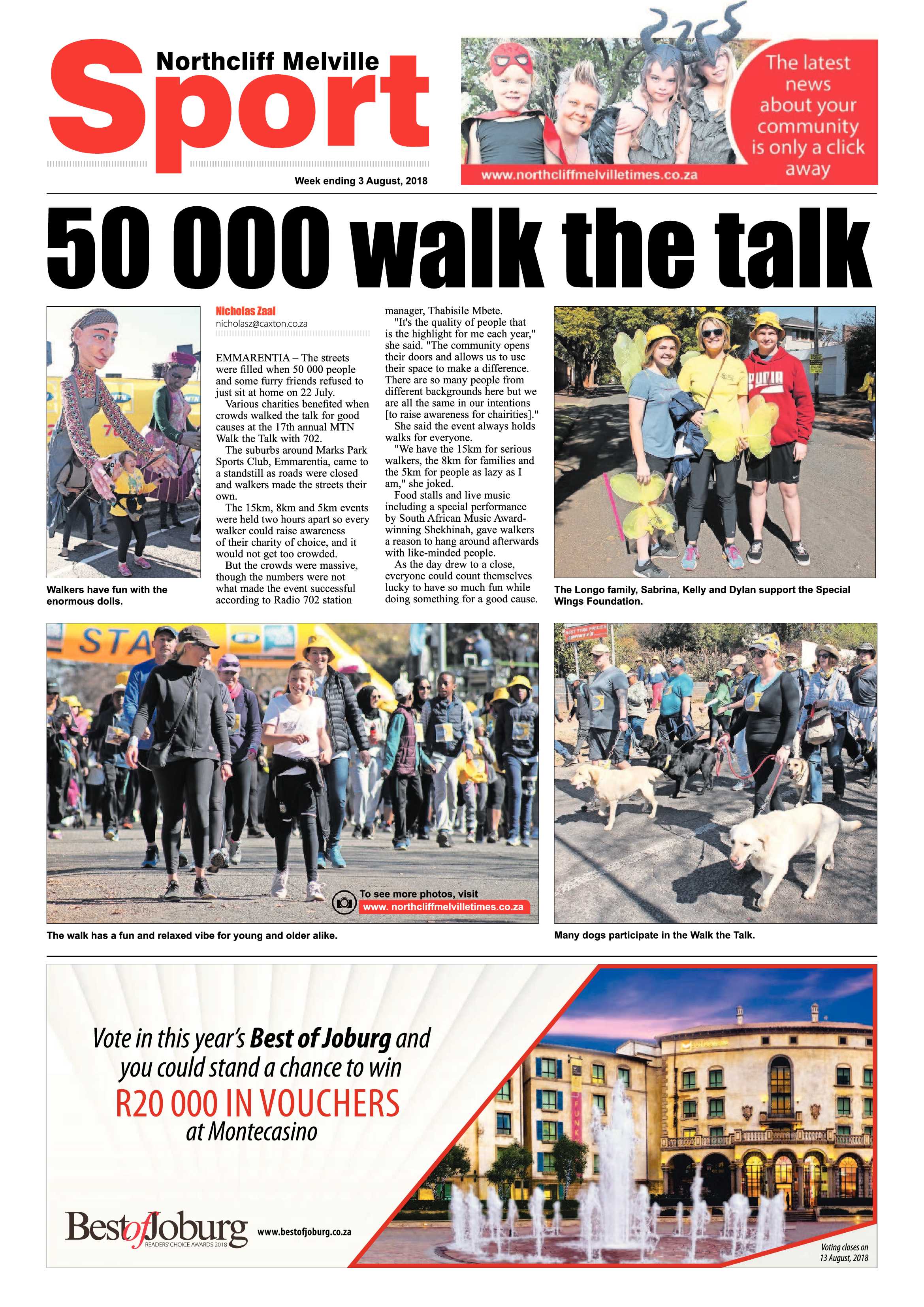 Northcliff Melville Times 3 August 2018 page 40