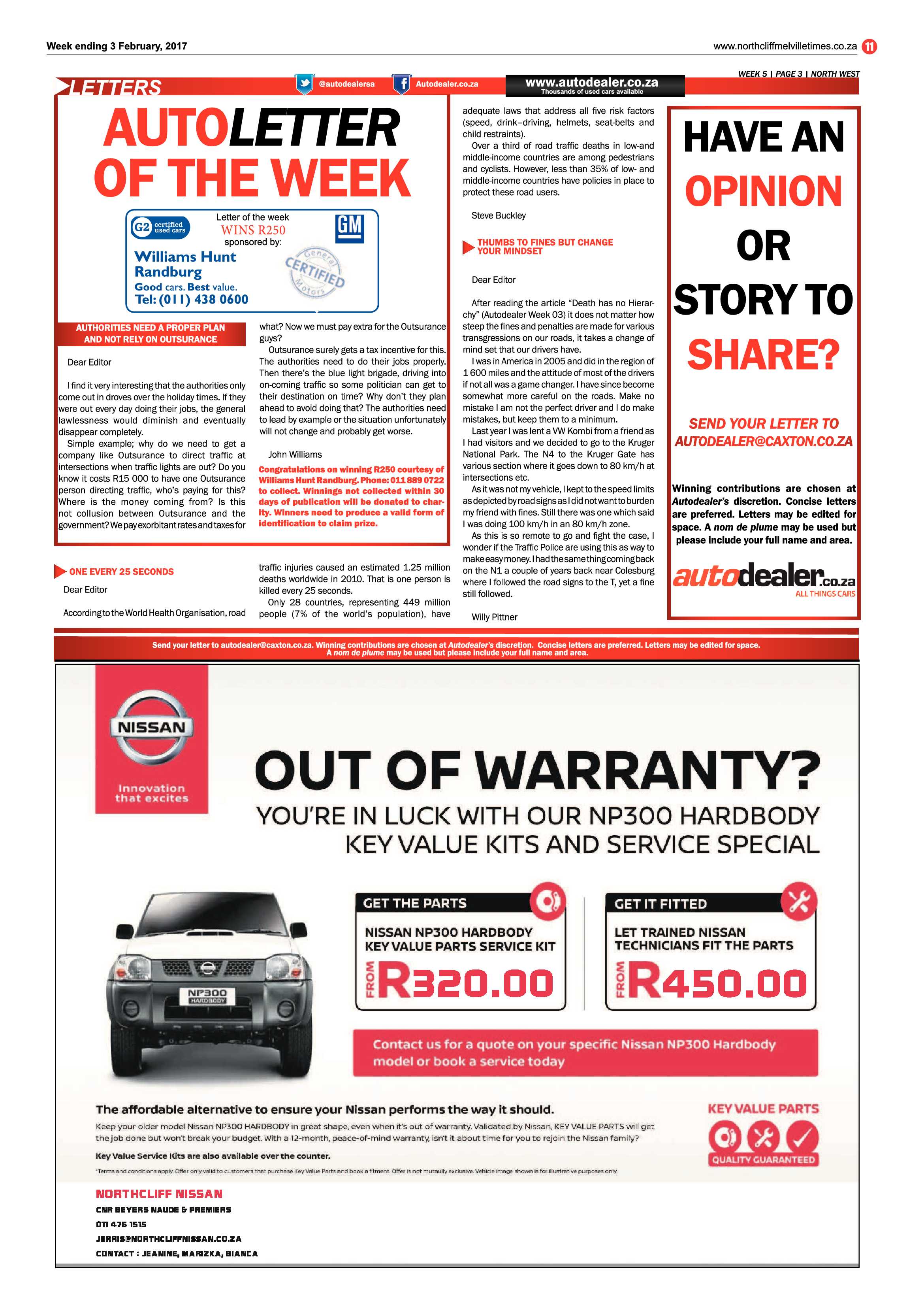 Northcliff Melville Times 3 February, 2017 page 11