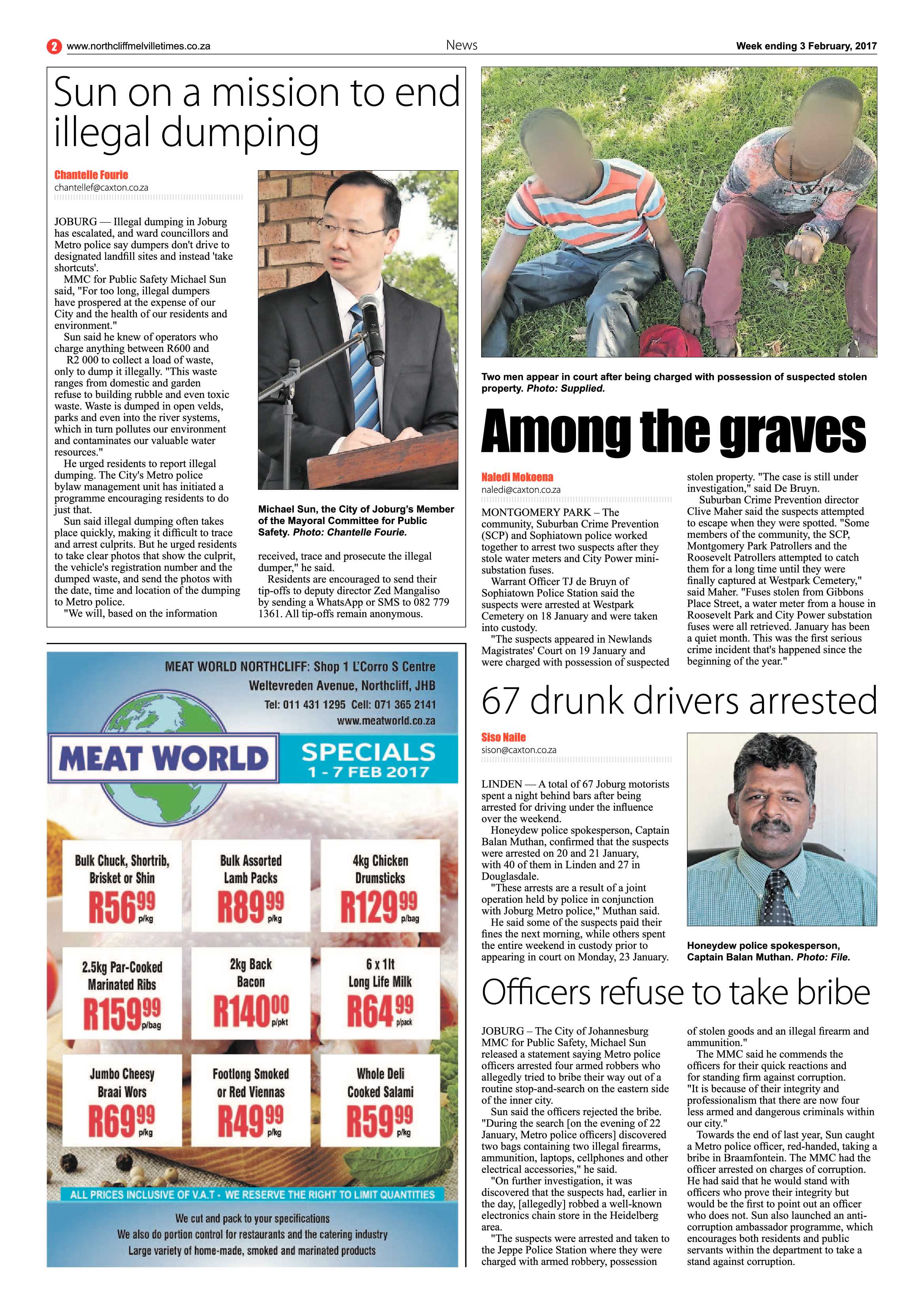Northcliff Melville Times 3 February, 2017 page 2