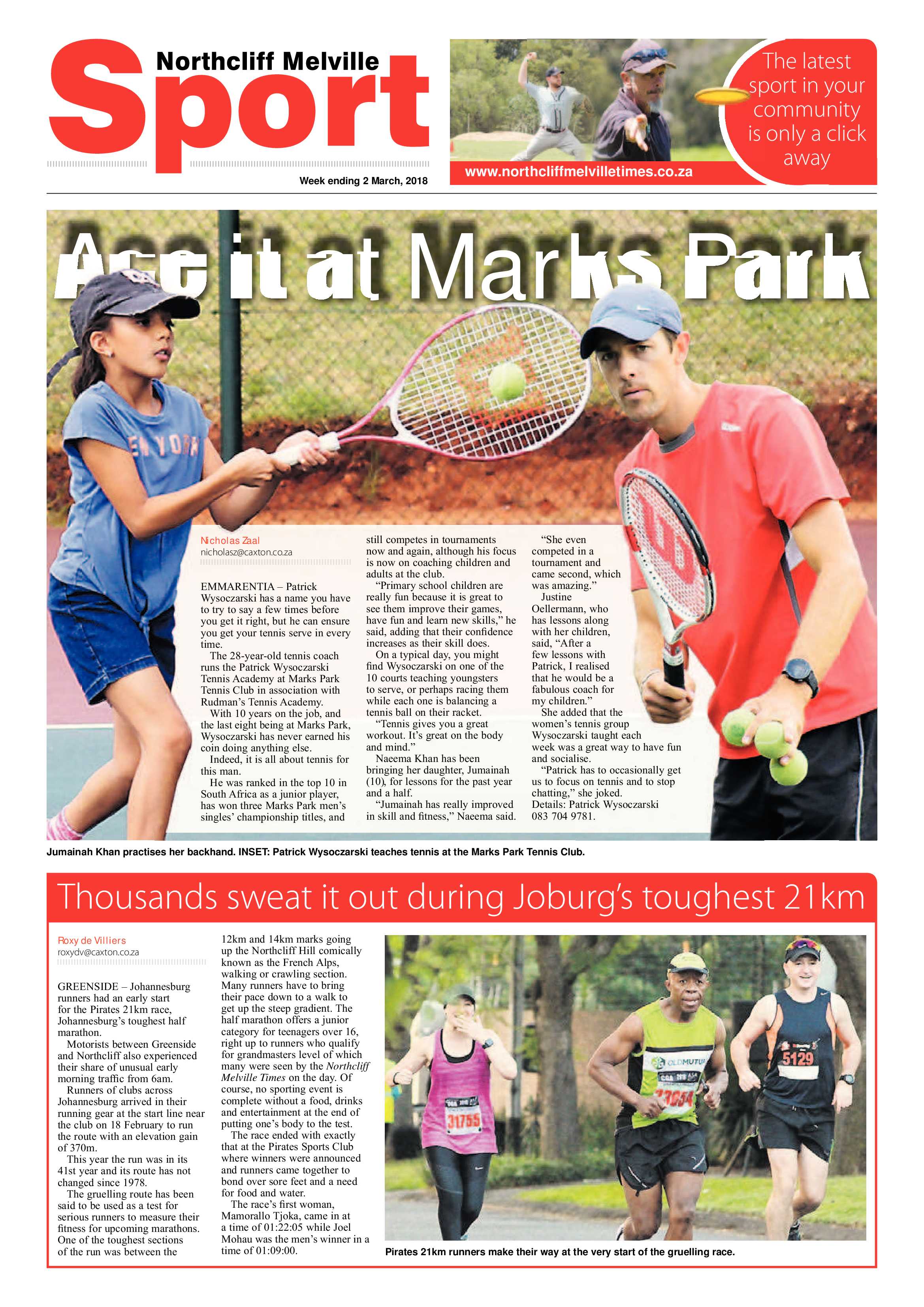 Northcliff Melville Times 3 March 2018 page 16