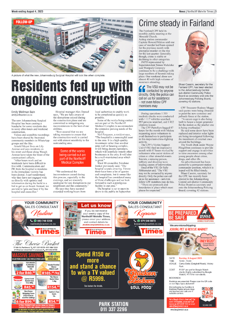 Northcliff Melville Times 4 August 2023 page 3