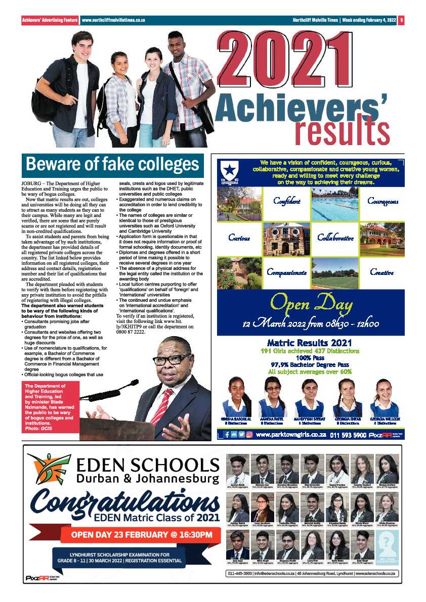 Northcliff Melville Times 4 Friday 2022 page 5