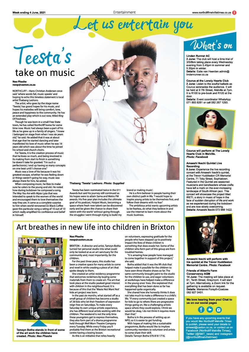 Northcliff Melville Times 4 June 2021 page 7