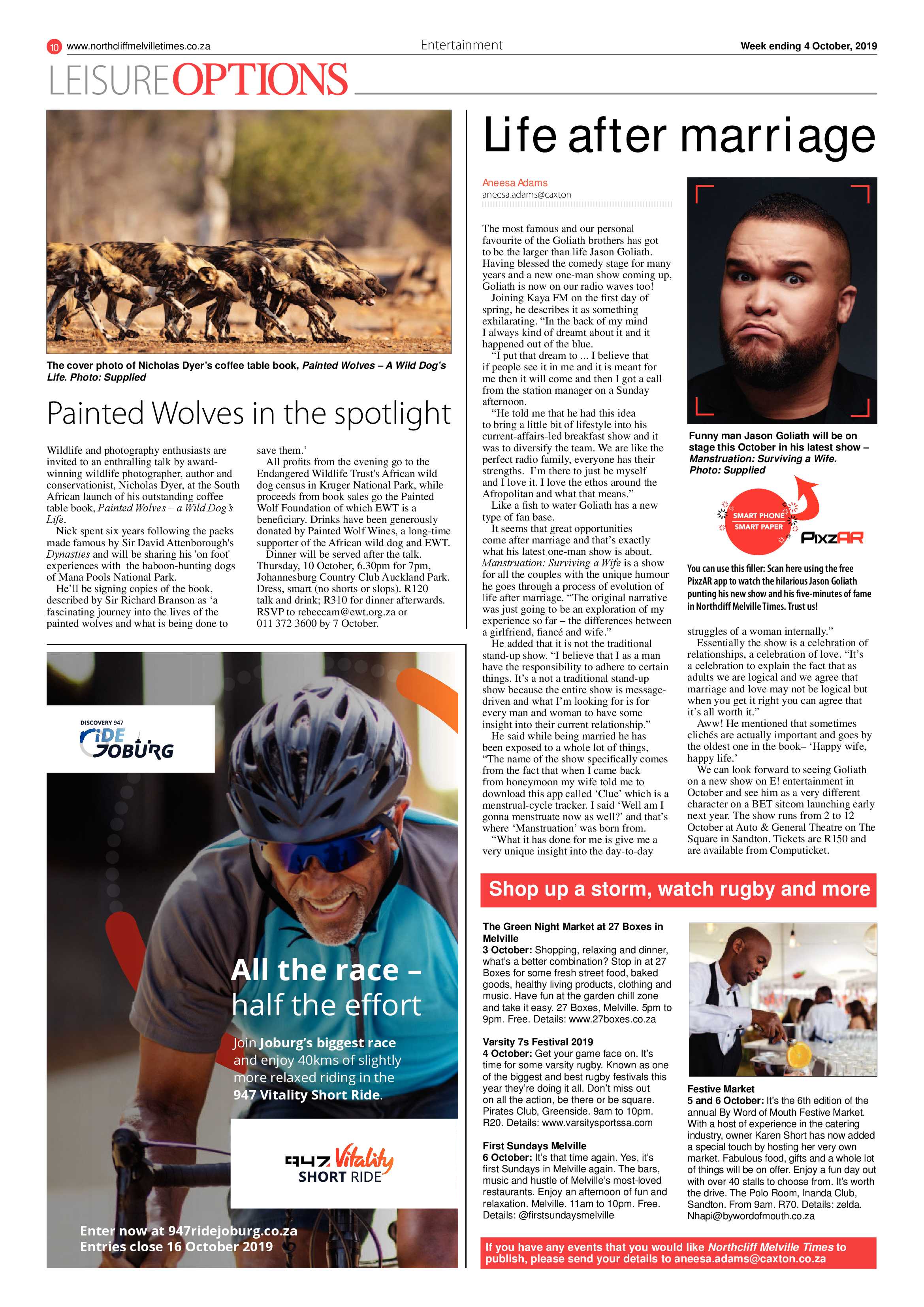 Northcliff Melville Times 4 October, 2019 page 10
