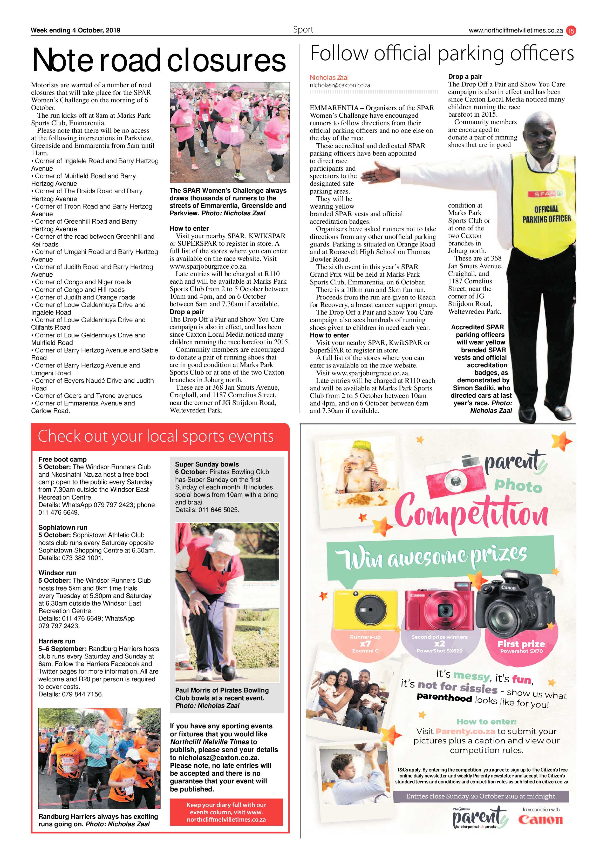 Northcliff Melville Times 4 October, 2019 page 15