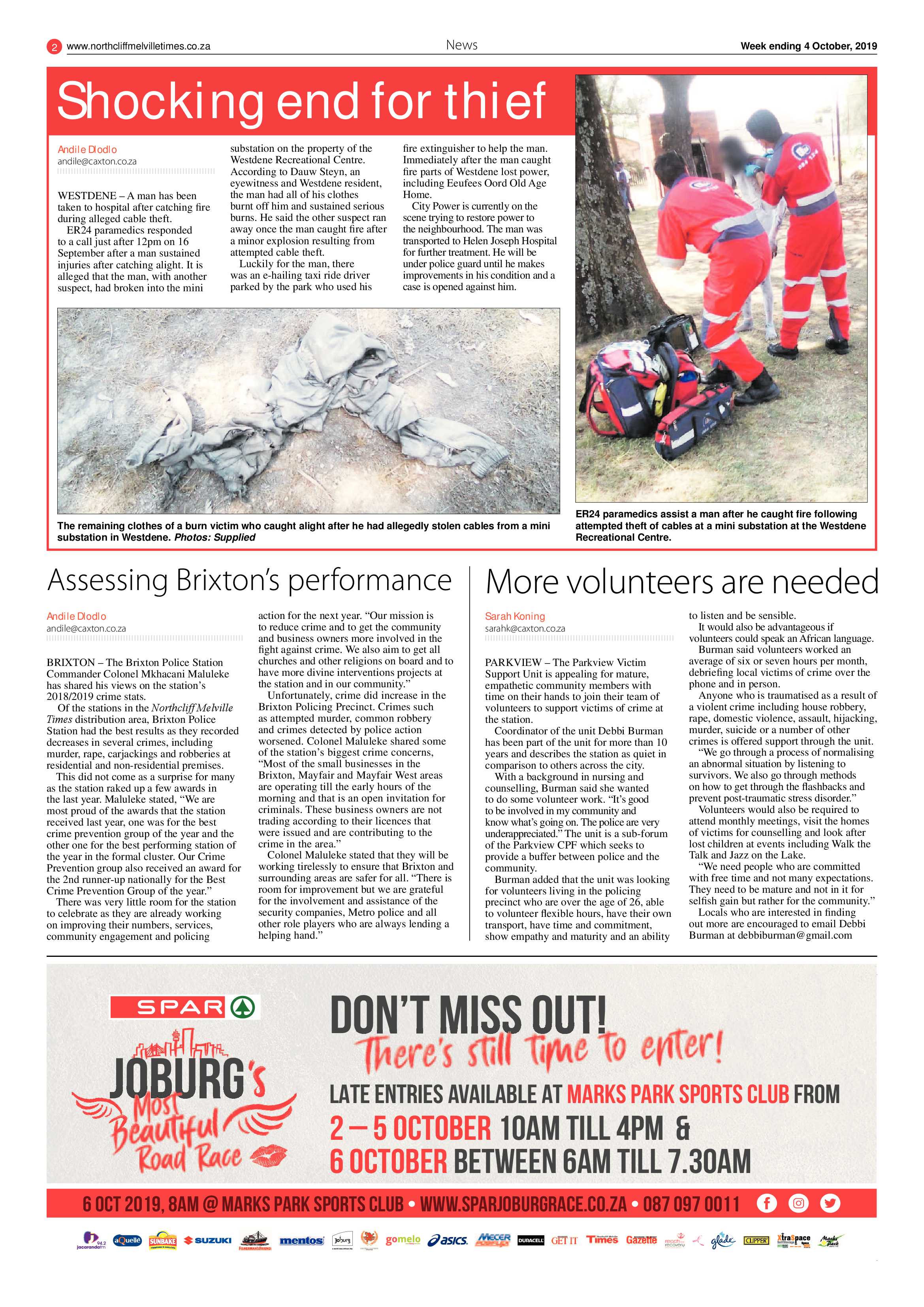 Northcliff Melville Times 4 October, 2019 page 2