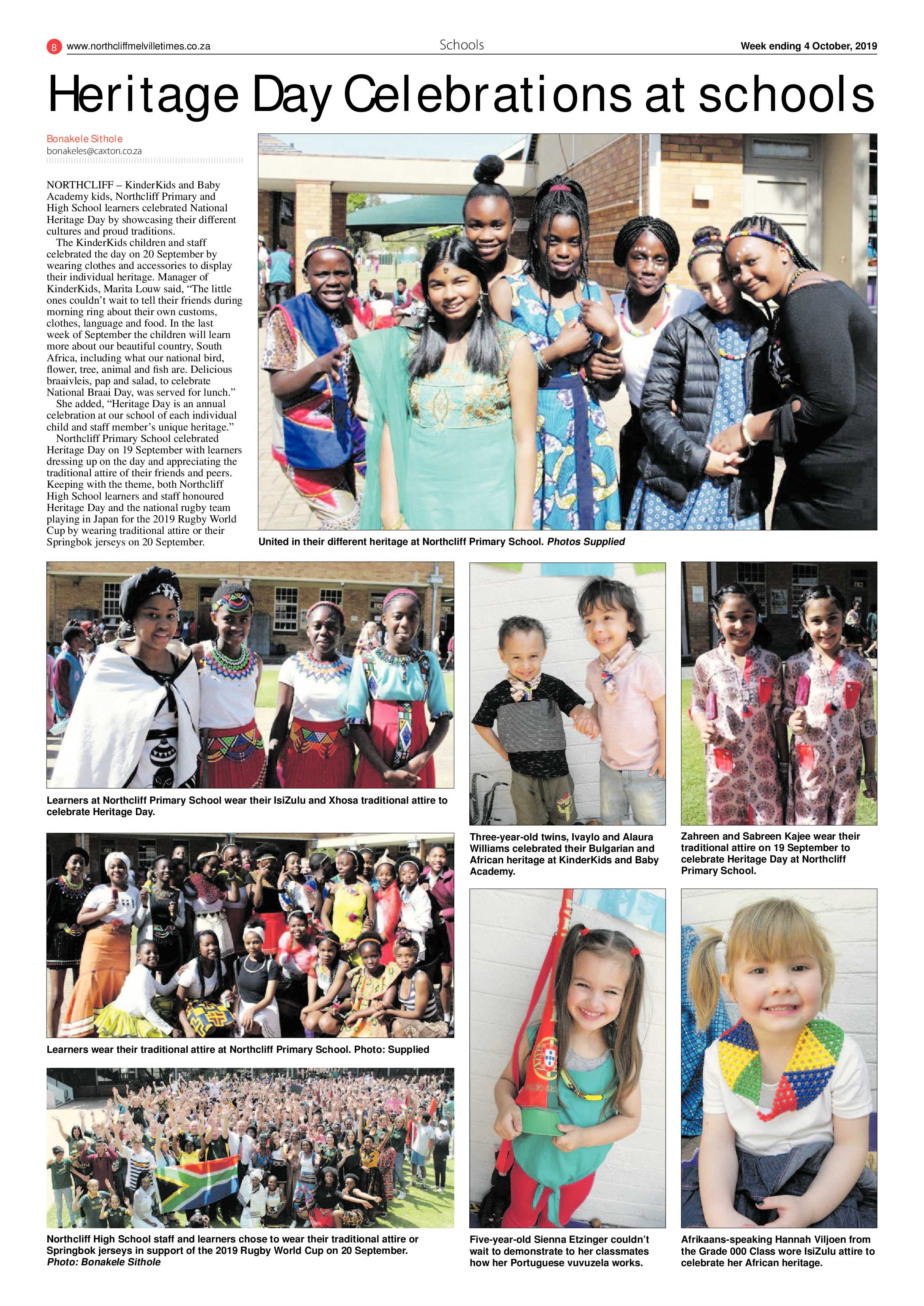 Northcliff Melville Times 4 October, 2019 page 8